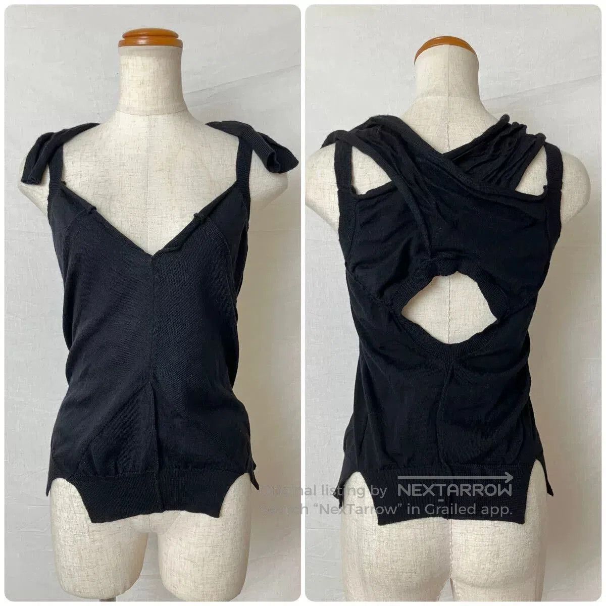 Junya Watanabe junya watanabe cdg deconstructed transformation vest. Size US M / EU 48-50 / 2 - 4 Thumbnail