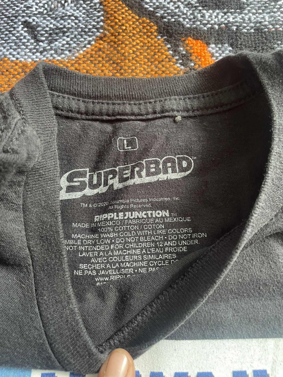 Other Movie Superbad Mclovin Black T-shirt Size US L / EU 52-54 / 3 - 4 Thumbnail