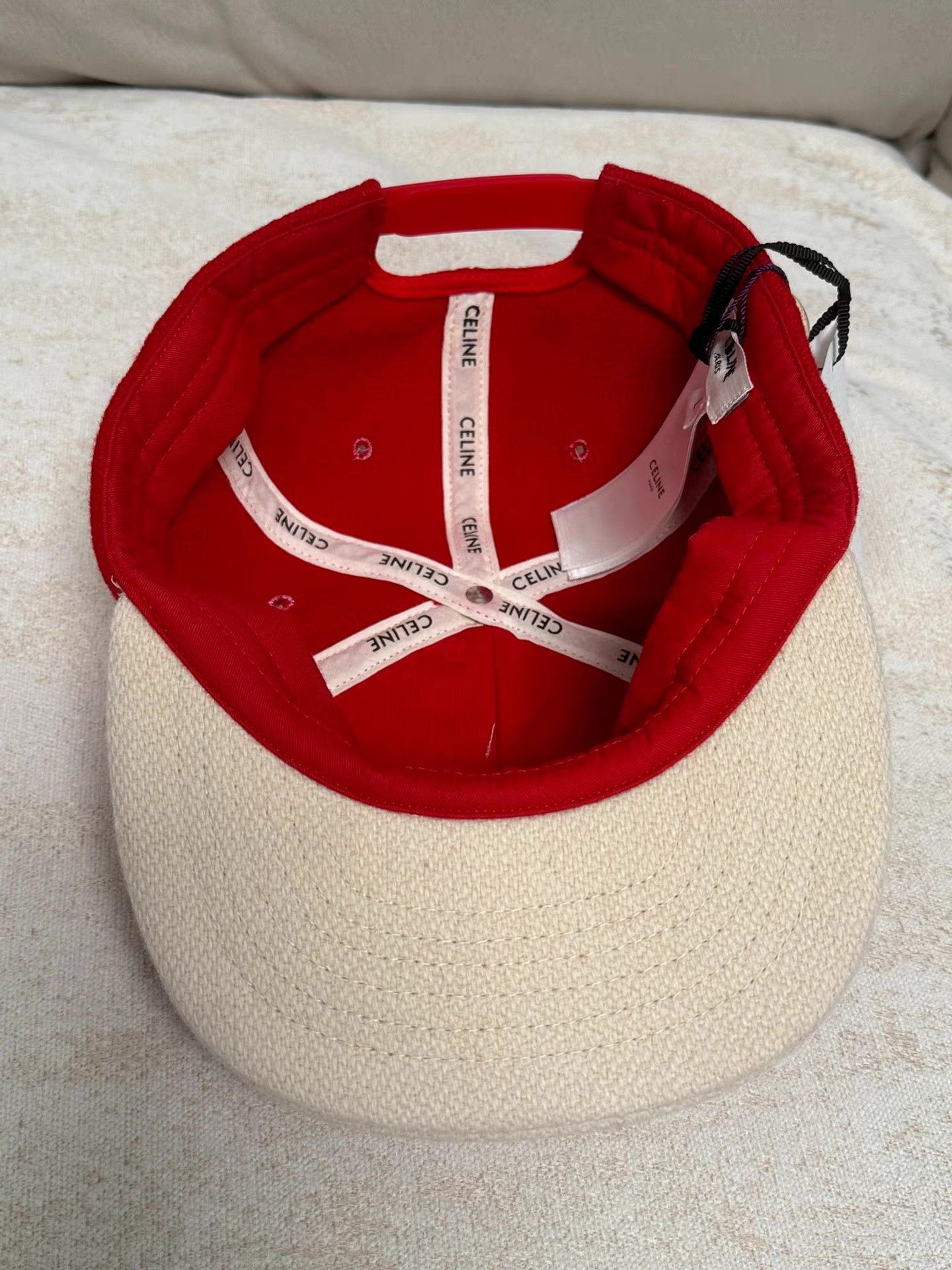Celine Celine Logo Baseball Cap K6 Size ONE SIZE - 7 Thumbnail