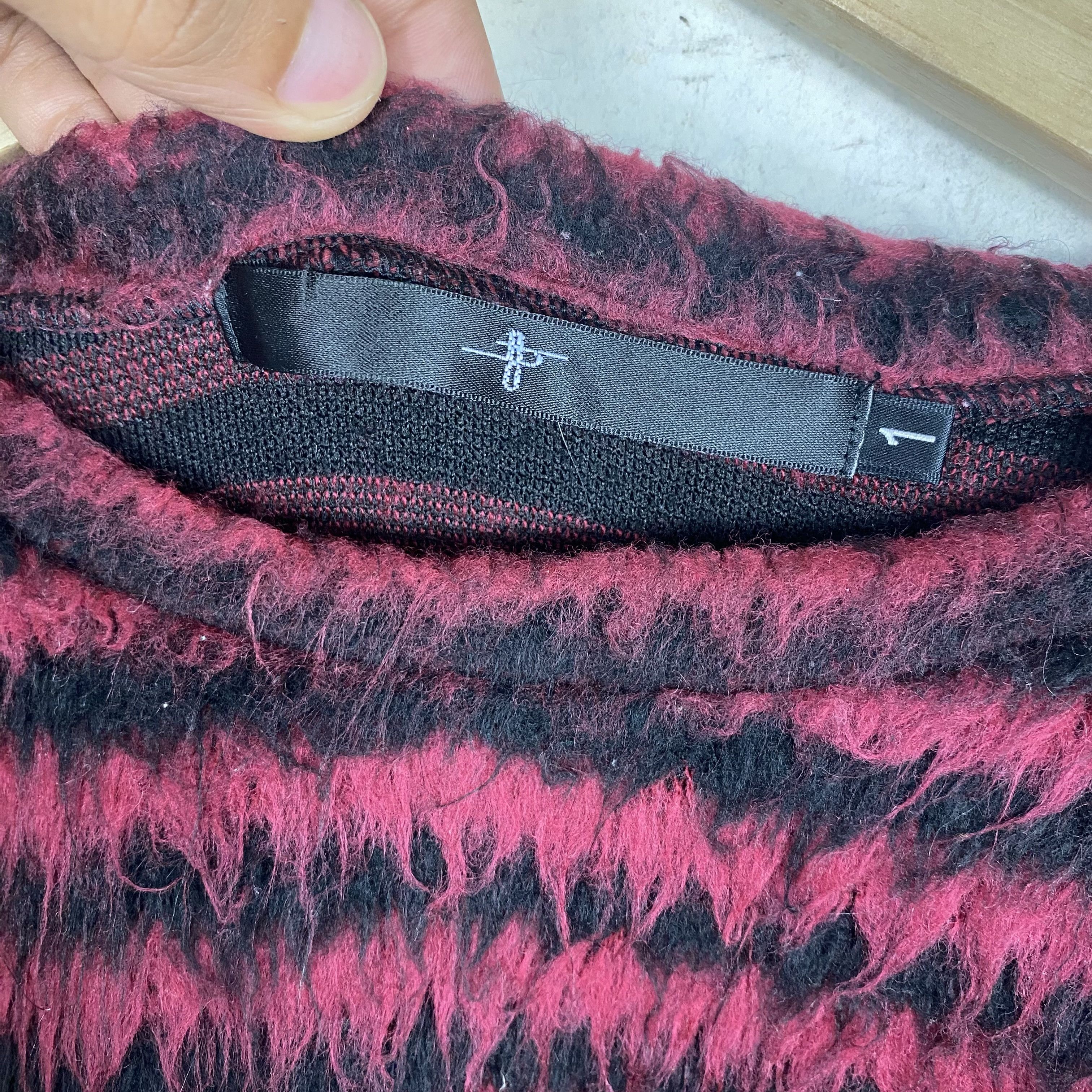 NO ID 💥 JAPAN NO ID MOHAIR AVANTEISM STYLE Size US M / EU 48-50 / 2 - 8 Thumbnail