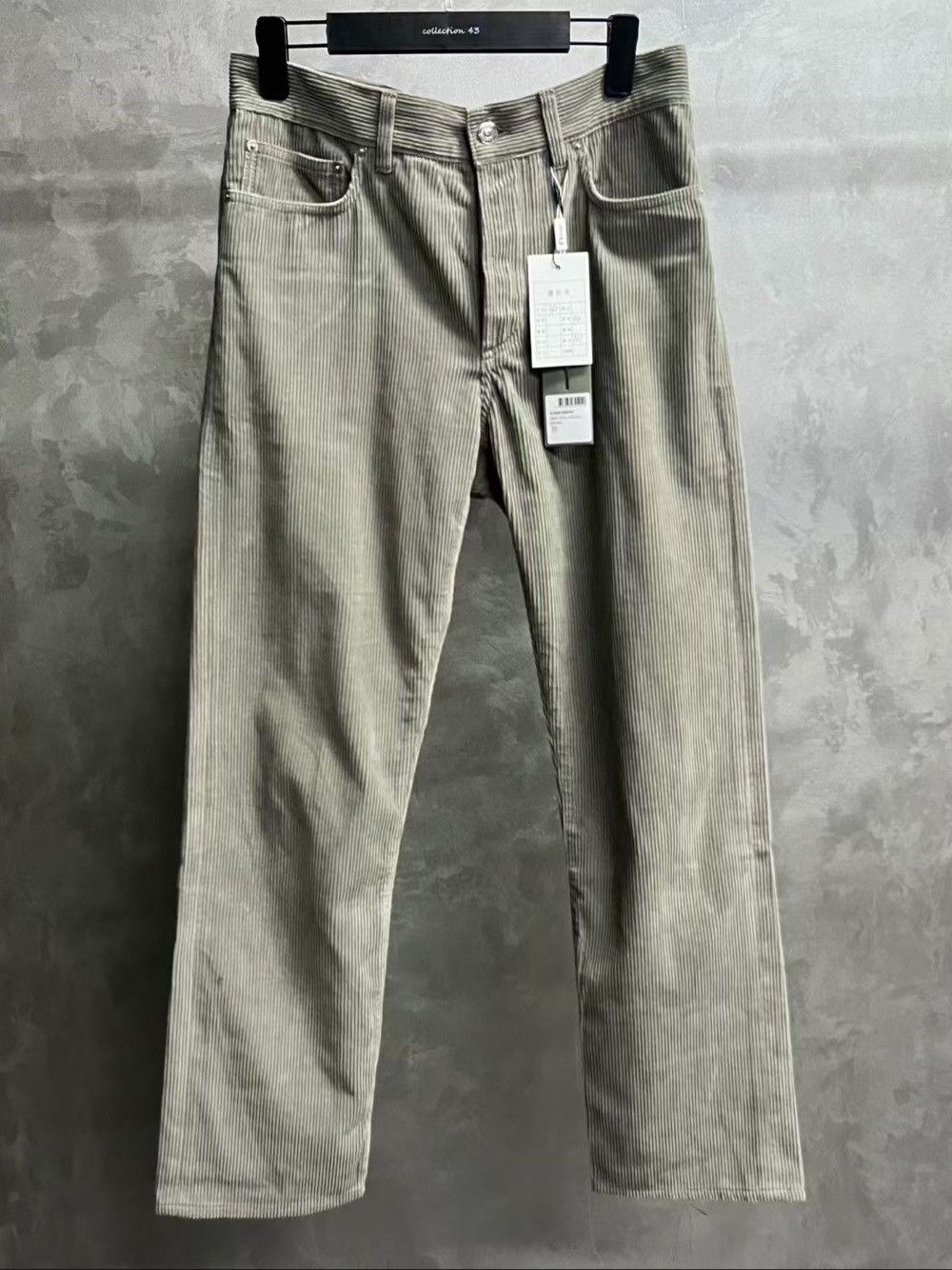 Dior Dior Corduroy Casual Pants Gray Size 30 Size US 30 / EU 46 - 1 Thumbnail