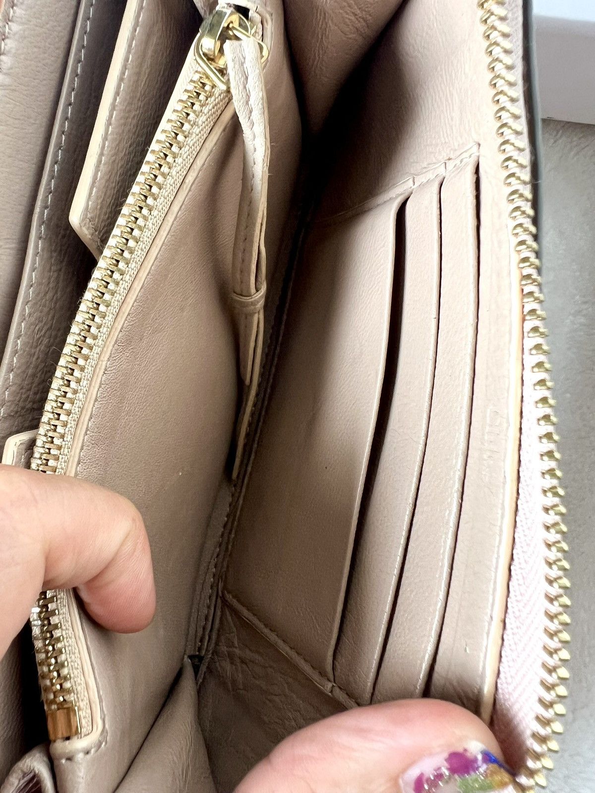Chloe Chloe Drew Long Wallet – Dusty Pink Size ONE SIZE - 15 Thumbnail