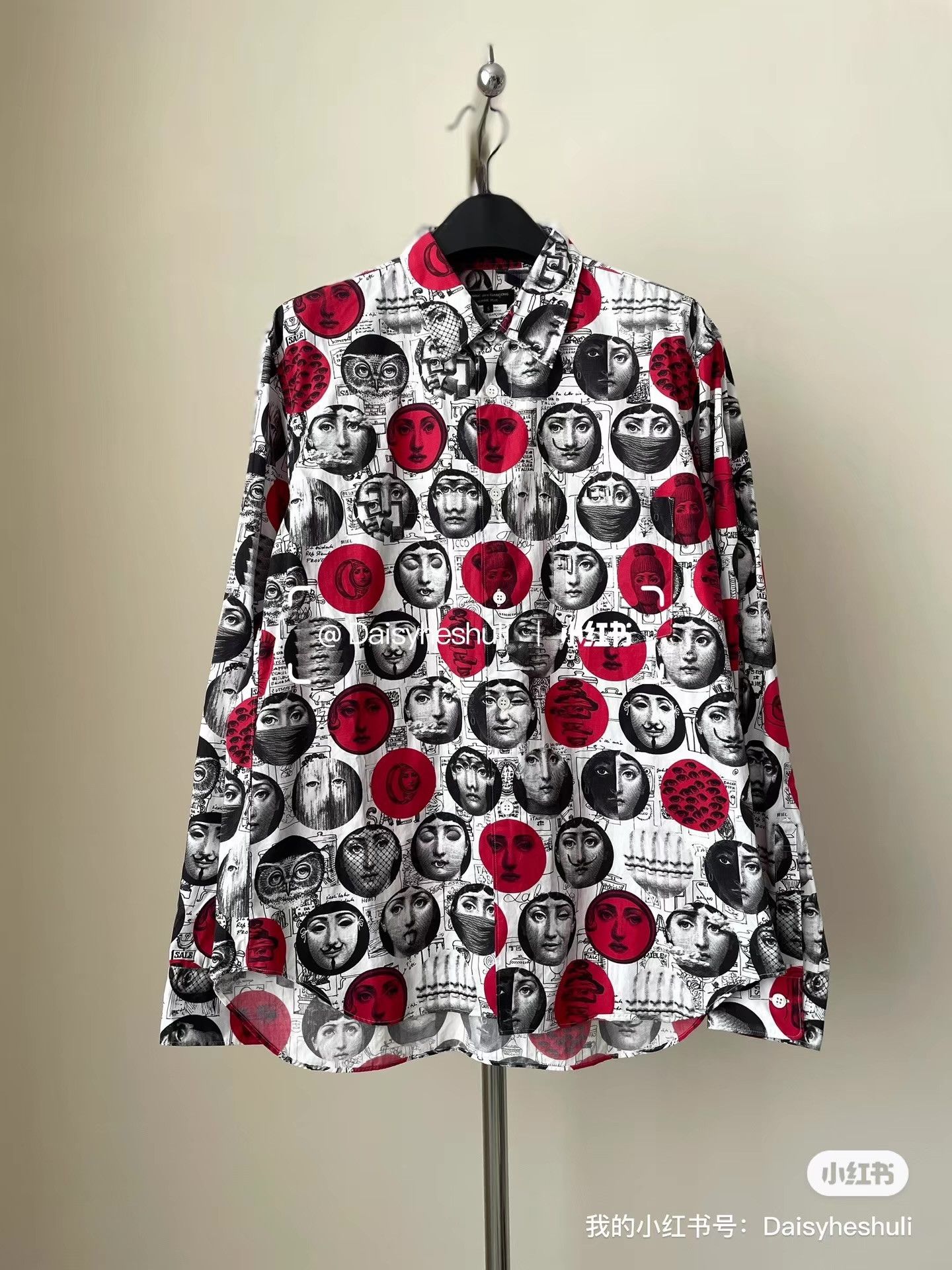 Comme des Garcons Comme des Garçons Homme Plus Graphic Portrait Shirt Ｑ24 Size US S / EU 44-46 / 1 - 1 Thumbnail