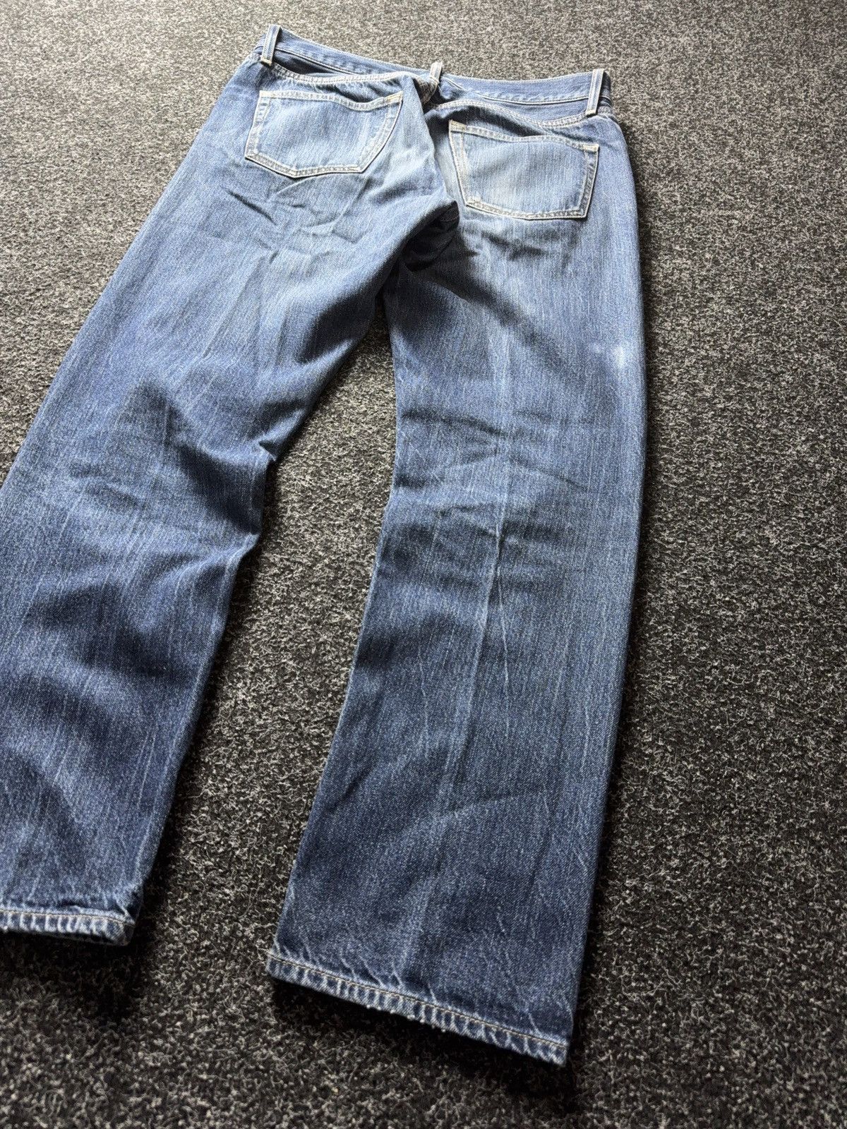 Uniqlo Japanese 00s Y2K UNIQLO Selvedge Regular Fit Jeans Size US 32 / EU 48 - 17 Thumbnail