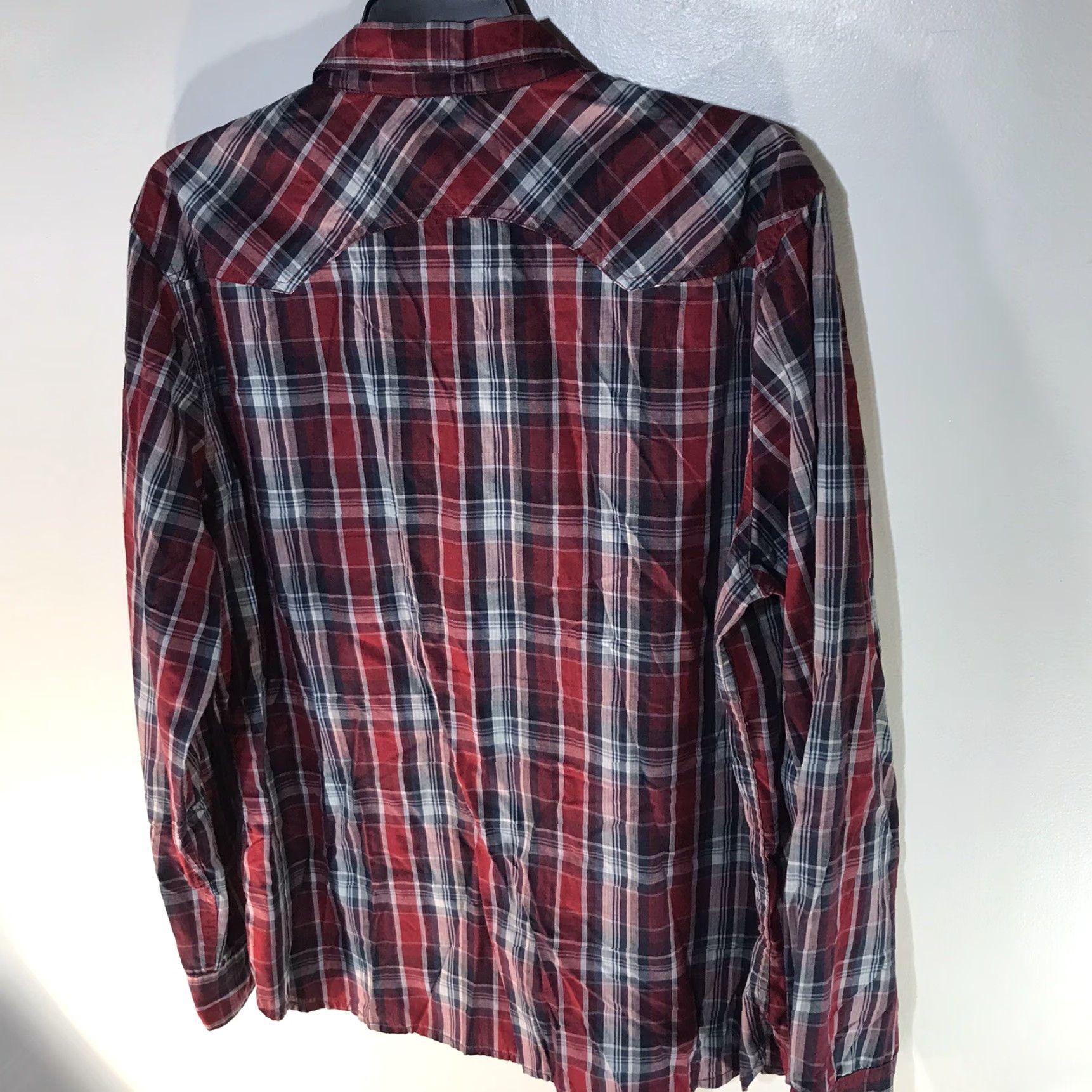 Levi's Levi’s Western Shirt Multi-Plaid Modern Style Pearl Snap Button-Up 2XL Mens Size XXL Size US XXL / EU 58 / 5 - 3 Thumbnail