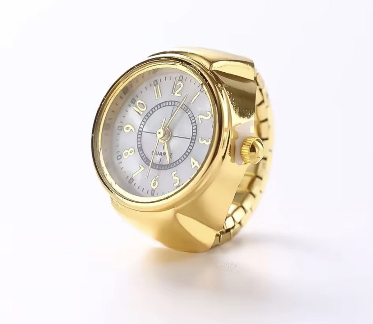 Jewelry Punk Finger Watch Mini Elastic Strap Size ONE SIZE - 3 Thumbnail