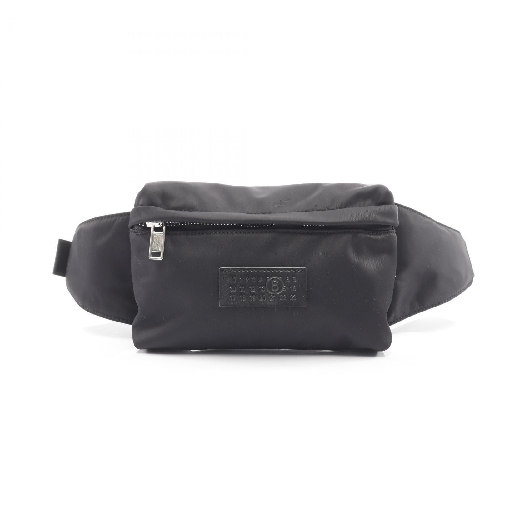 Maison Margiela MM6 Maison Margiela MM6 NUMERIC Nylon Waist Bag Textile Belt Bag SB5WB0001 DUTY FREE for USA Size ONE SIZE - 1 Thumbnail