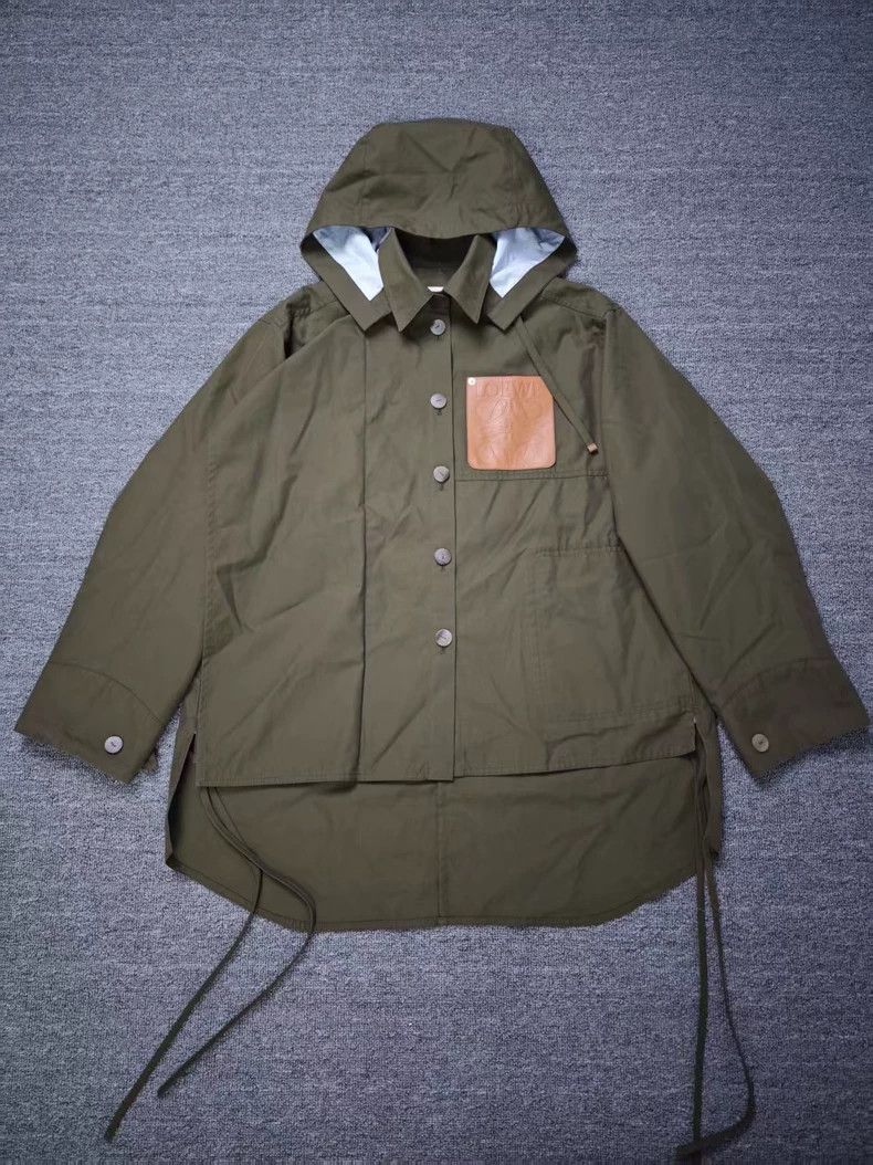 Loewe LOEWE Solid color collar buttoned long sleeve shirt Size XS / US 0-2 / IT 36-38 - 2 Thumbnail