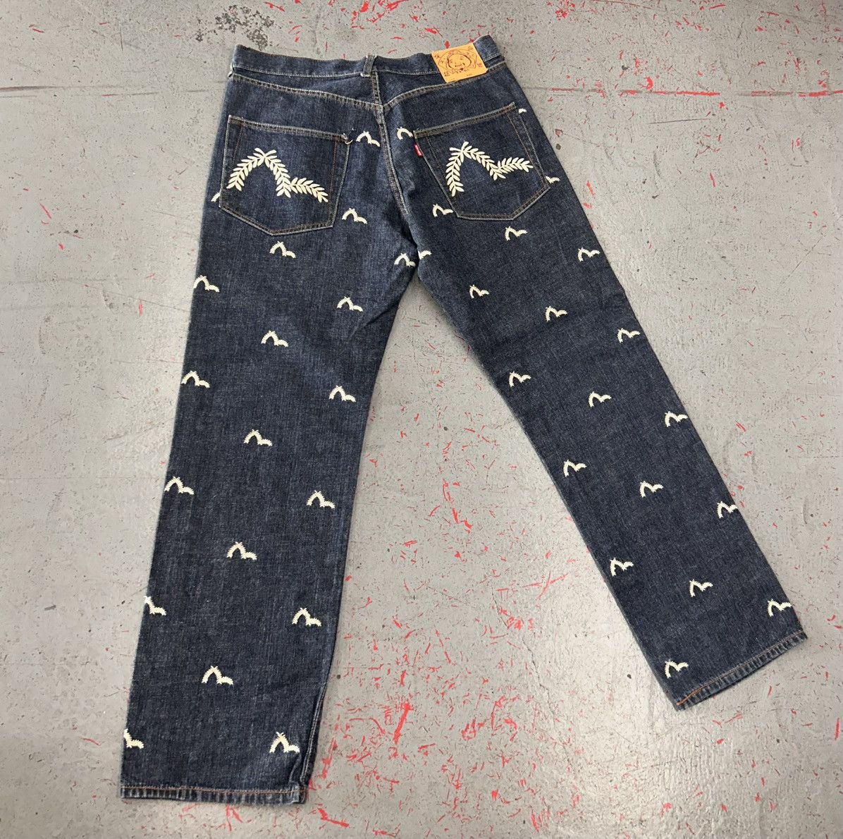 Evisu Evisu Selvedge Denim Jeans Embroidered White Gull Size US 36 / EU 52 - 6 Thumbnail