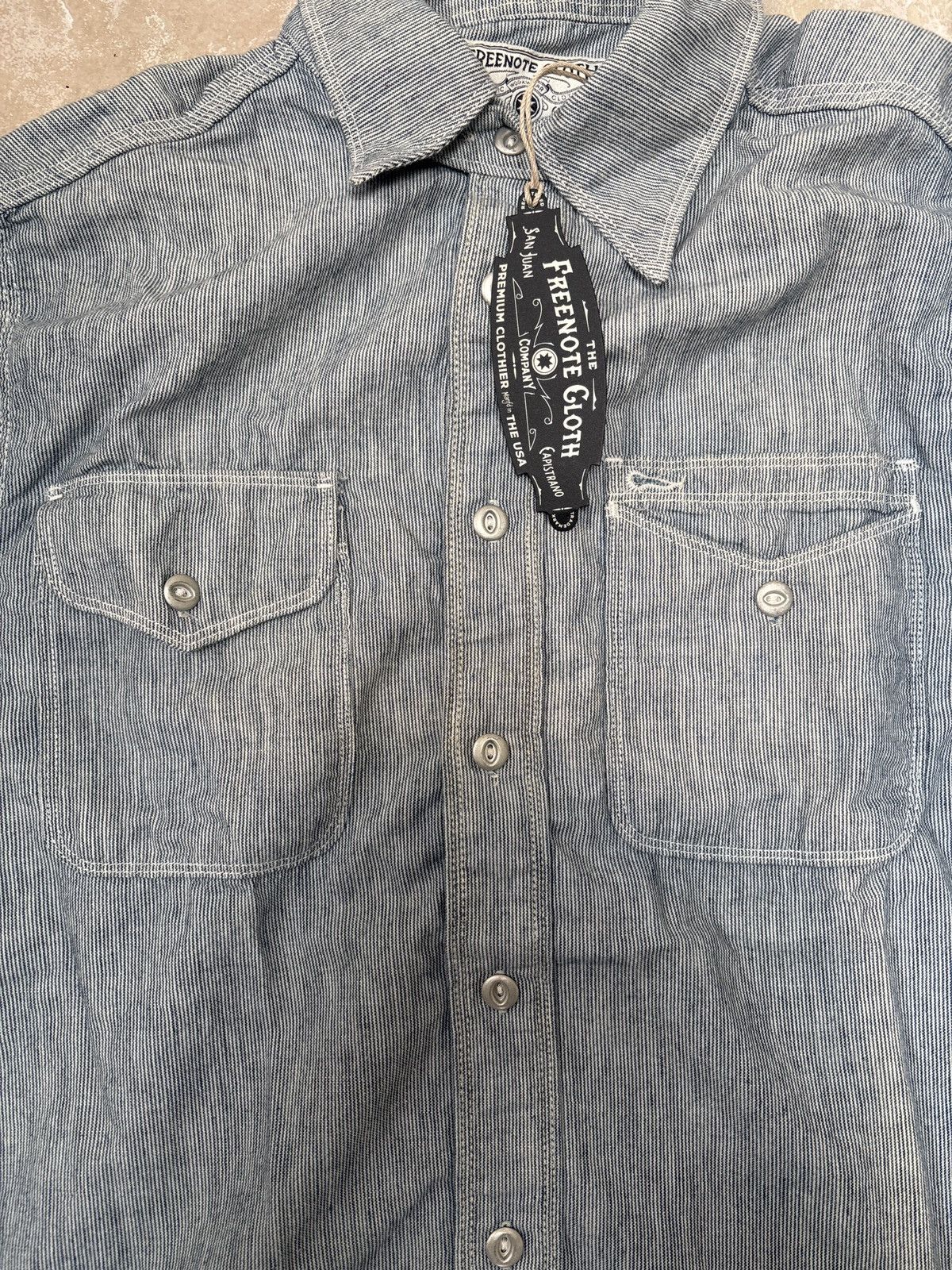 Freenote Cloth Freenote Cloth lambert striped shirt Size US S / EU 44-46 / 1 - 2 Thumbnail