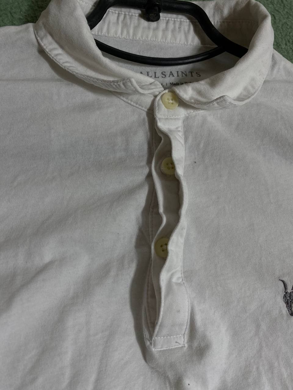 Allsaints × Vintage Vintage Allsaints luxury streetwear ling sleeve T-shirts Size US XS / EU 42 / 0 - 16 Thumbnail