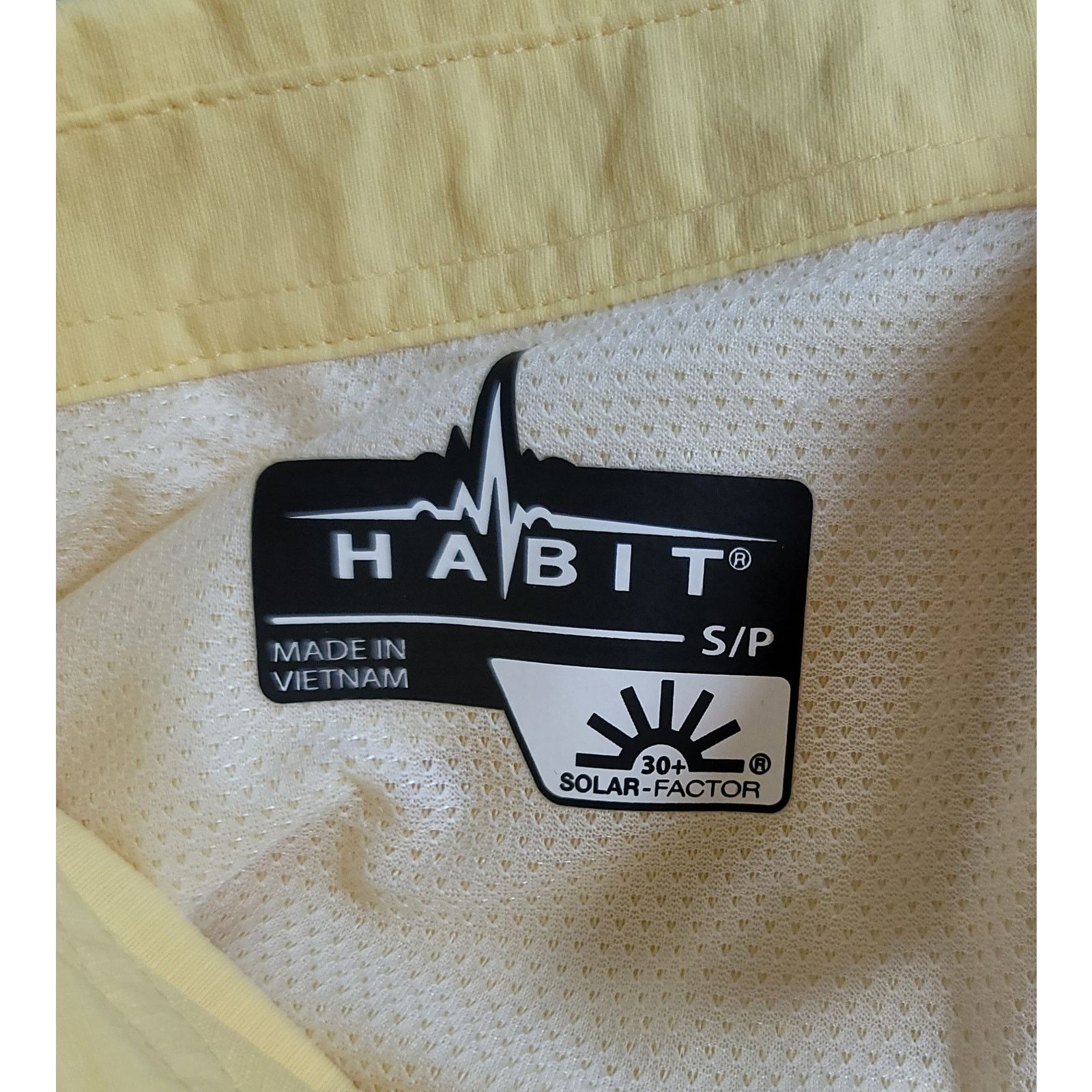 Other Habit Yellow Button Up Short Sleeve Fishing Guide Shirt S Size S / US 4 / IT 40 - 3 Thumbnail
