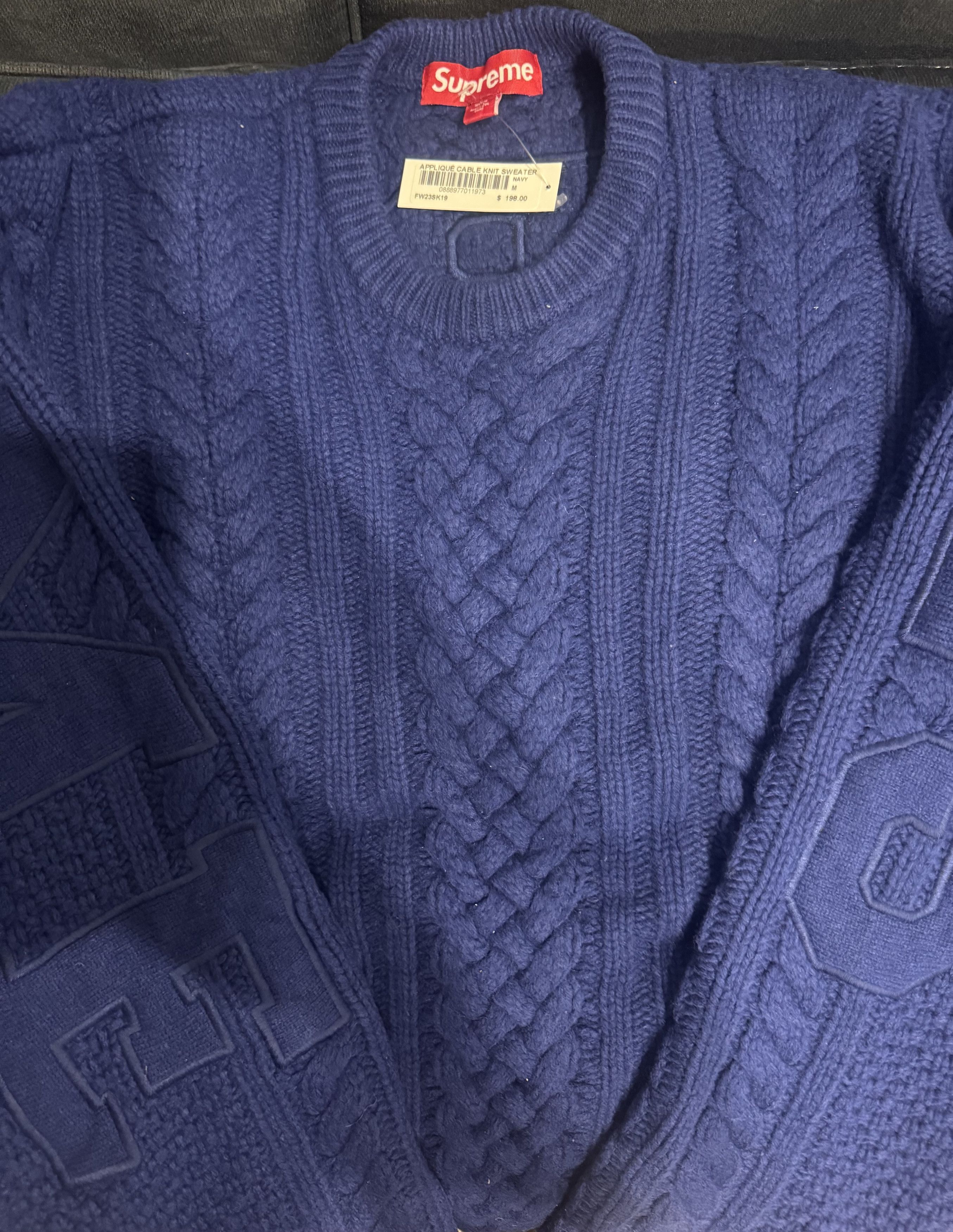 Supreme Applique Sweater Size US M / EU 48-50 / 2 - 3 Thumbnail
