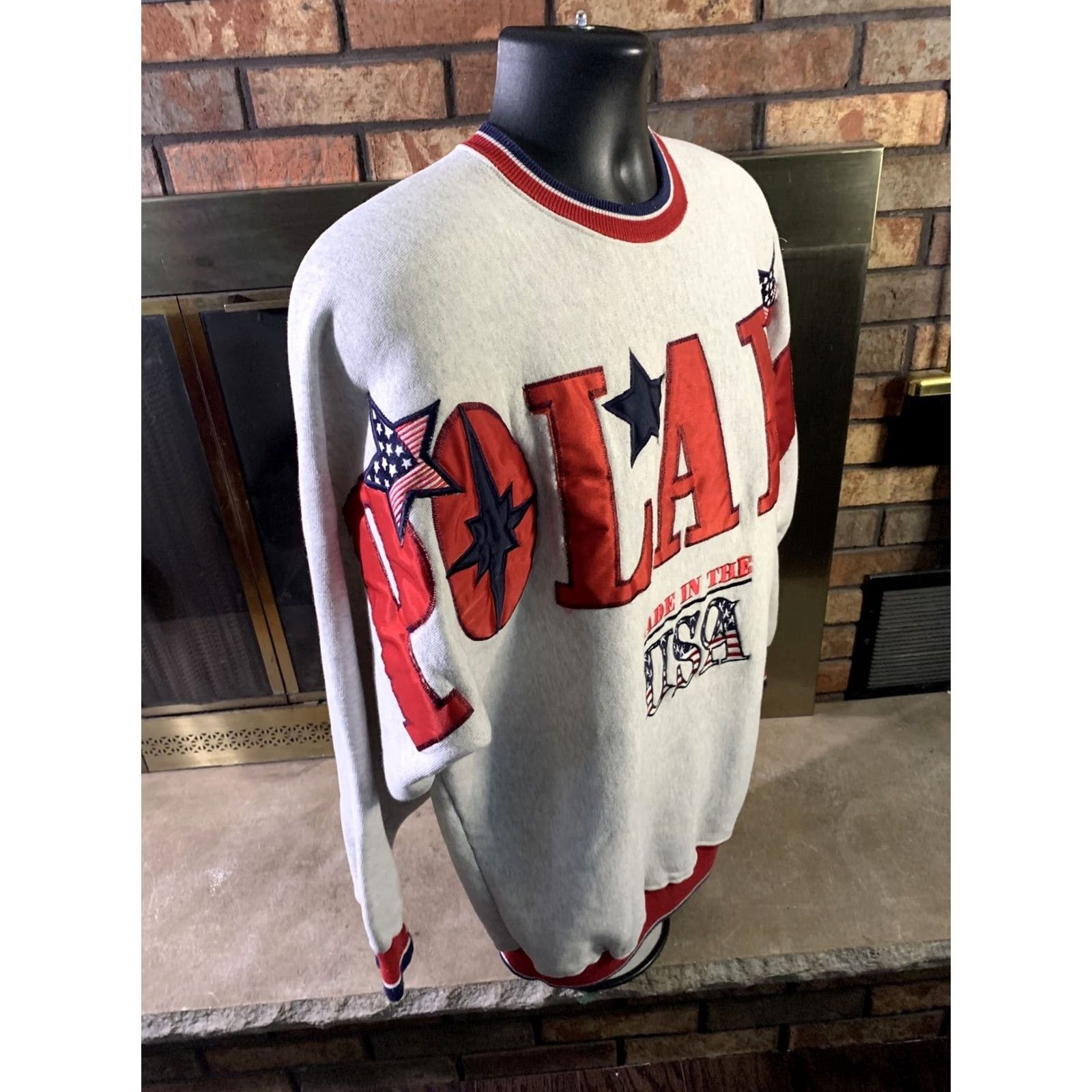 Vintage Vtg Polaris Indy XCR Snowmobile Racing Crewneck Sweatshirt Mens Large Gray Crew Neck Sweatshirt Mens Large Polaris Snowmobile Vintage Cat Theme Size US L / EU 52-54 / 3 - 7 Thumbnail