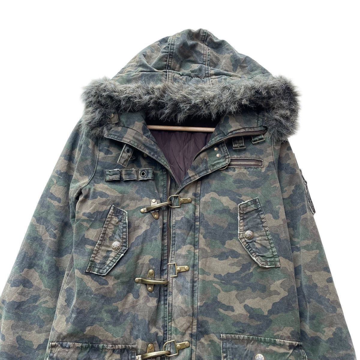 Japanese Brand Japanese Brand Uper Freak Camo Parka Field Jacket Size US M / EU 48-50 / 2 - 3 Thumbnail