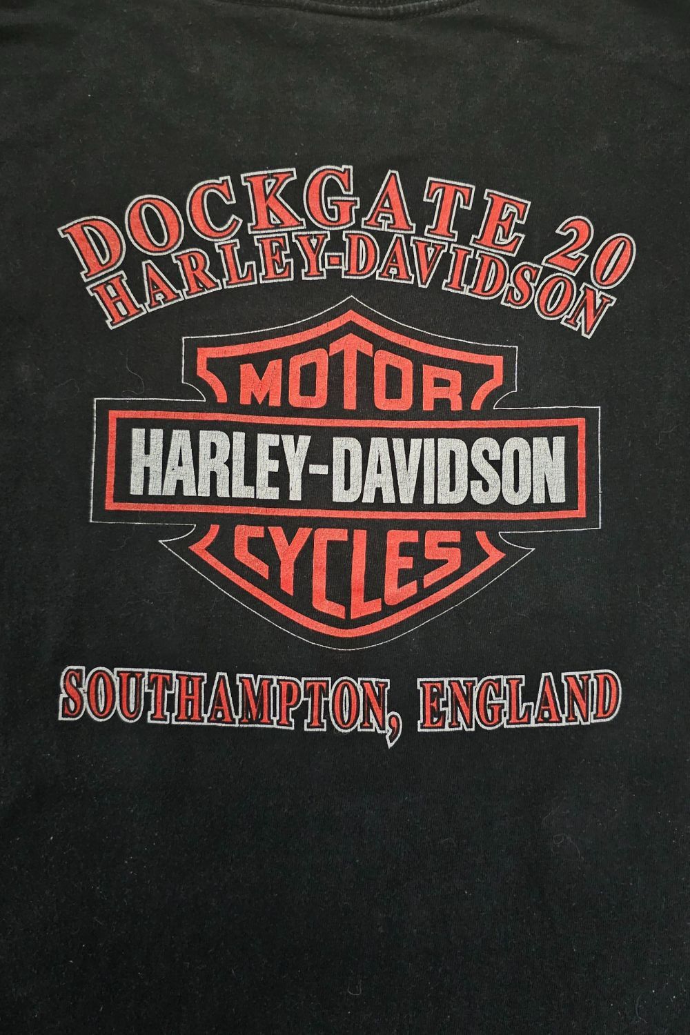 Harley Davidson Harley-Davidson Eagle Tee by Holoubek – (Made in USA, L) Size US L / EU 52-54 / 3 - 6 Thumbnail