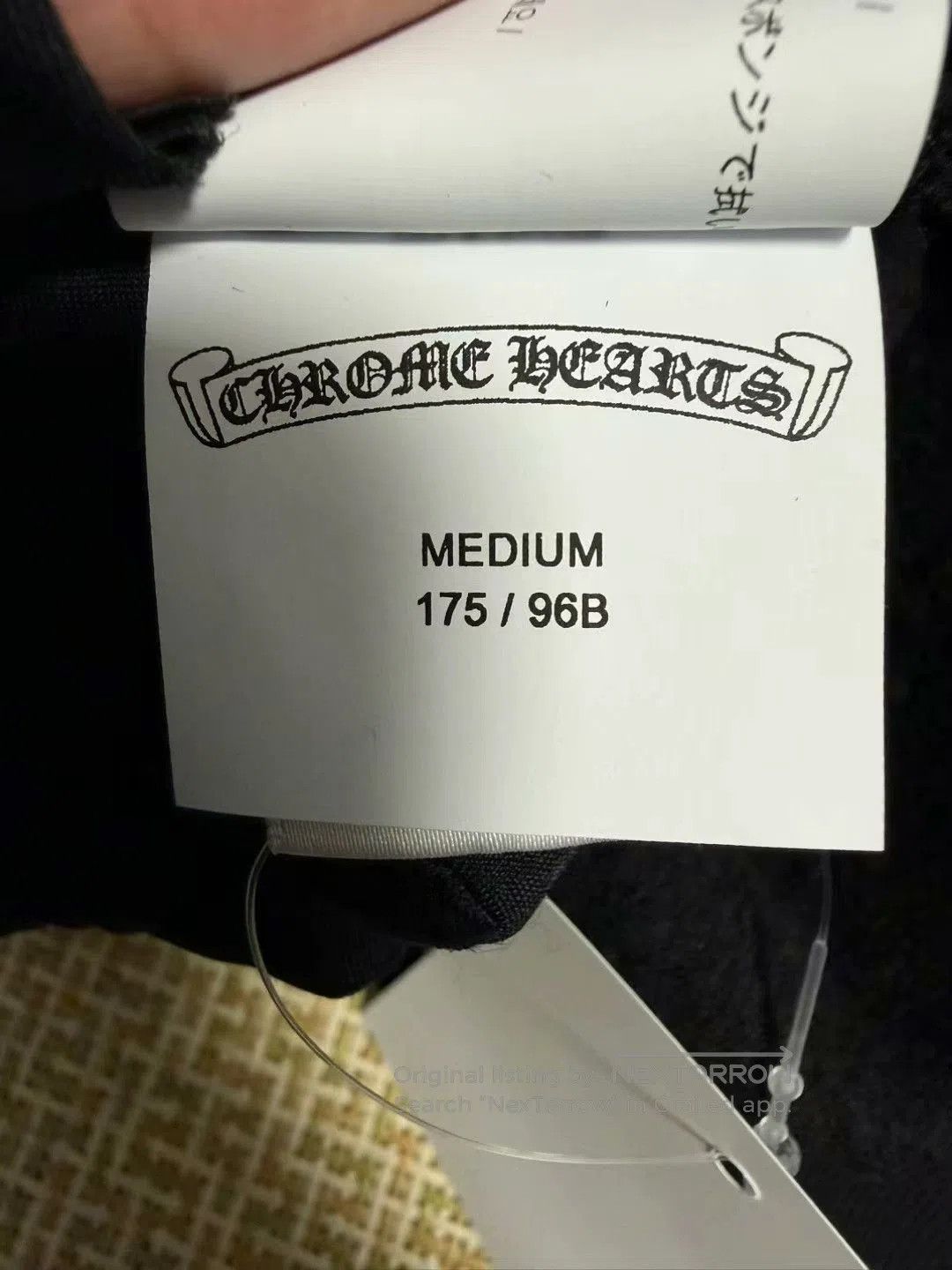 Chrome Hearts chrome hearts black half-zip sweatshirt. Size US M / EU 48-50 / 2 - 8 Thumbnail