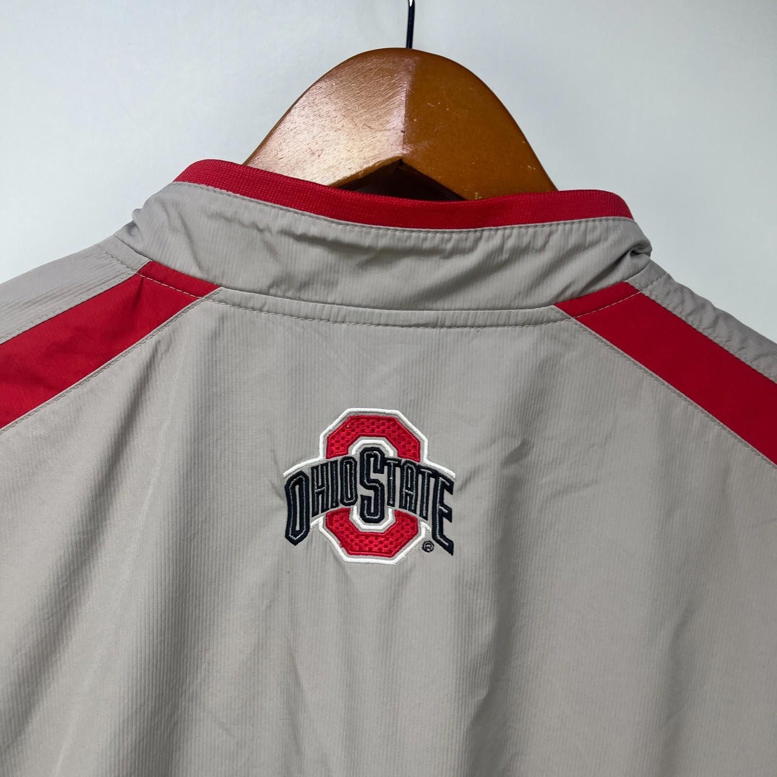 Nike Vintage Nike Ohio State Buckeyes Windbreaker Jacket 2XL Size ONE SIZE - 9 Thumbnail