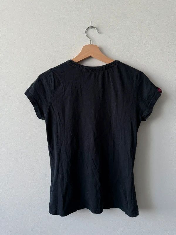 Superdry Superdry Floral Logo T-Shirt Women Black Size S Size S / US 4 / IT 40 - 3 Thumbnail