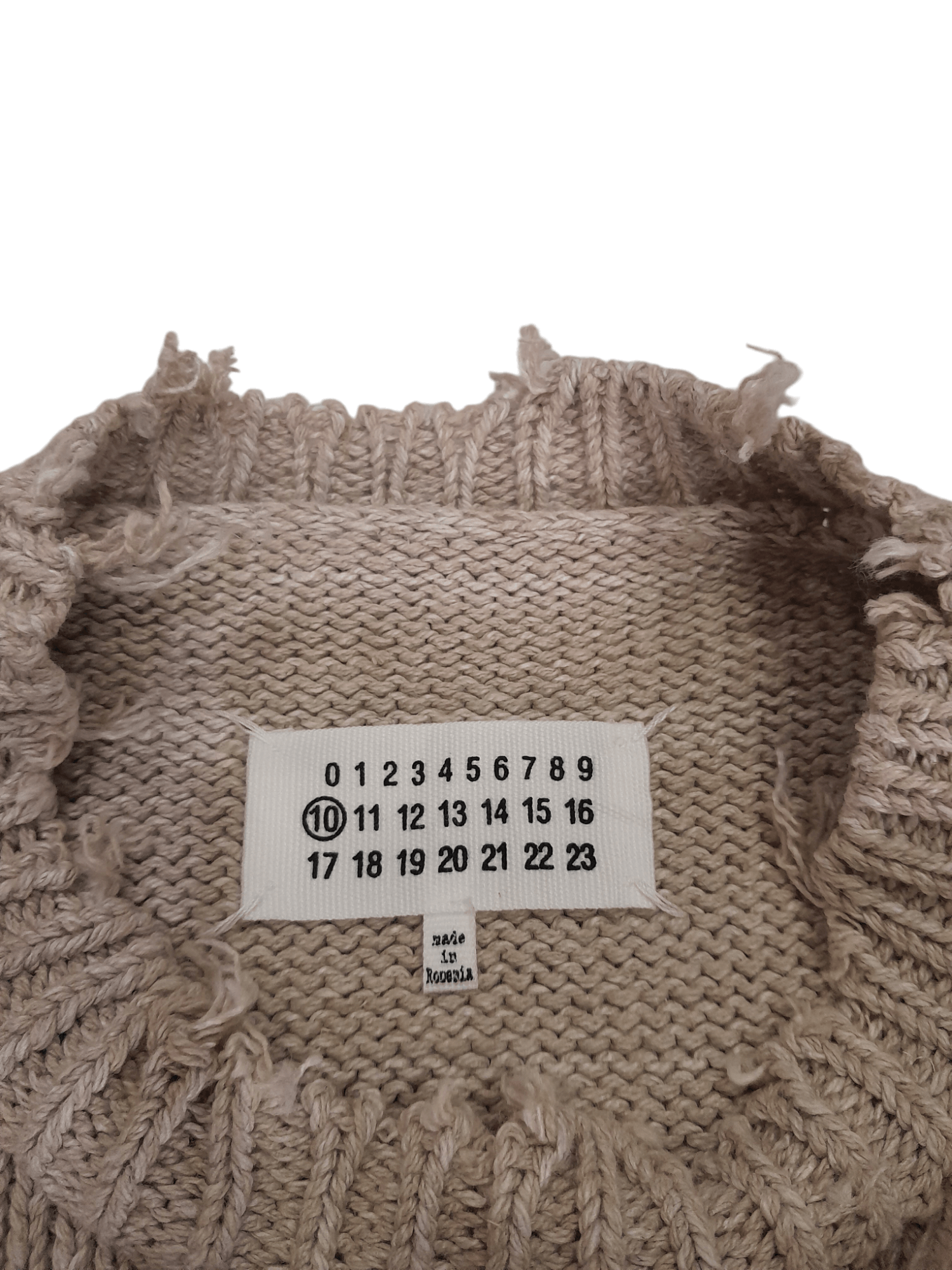 Maison Margiela Maison Martin Margiela Distressed Knitwear (F624) Size US M / EU 48-50 / 2 - 5 Thumbnail