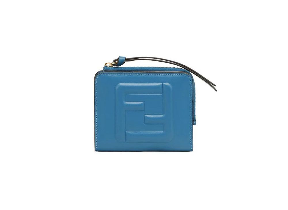 Fendi o1loc1c0824 Size: OS / Cube Wallet in Light Blue Size ONE SIZE - 1 Preview