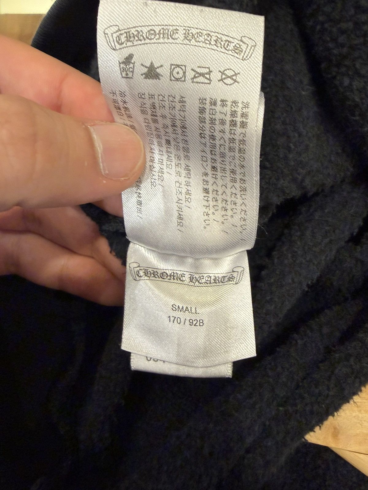 Chrome Hearts Chrome Hearts Black Stencil Hoodie Size US S / EU 44-46 / 1 - 6 Thumbnail