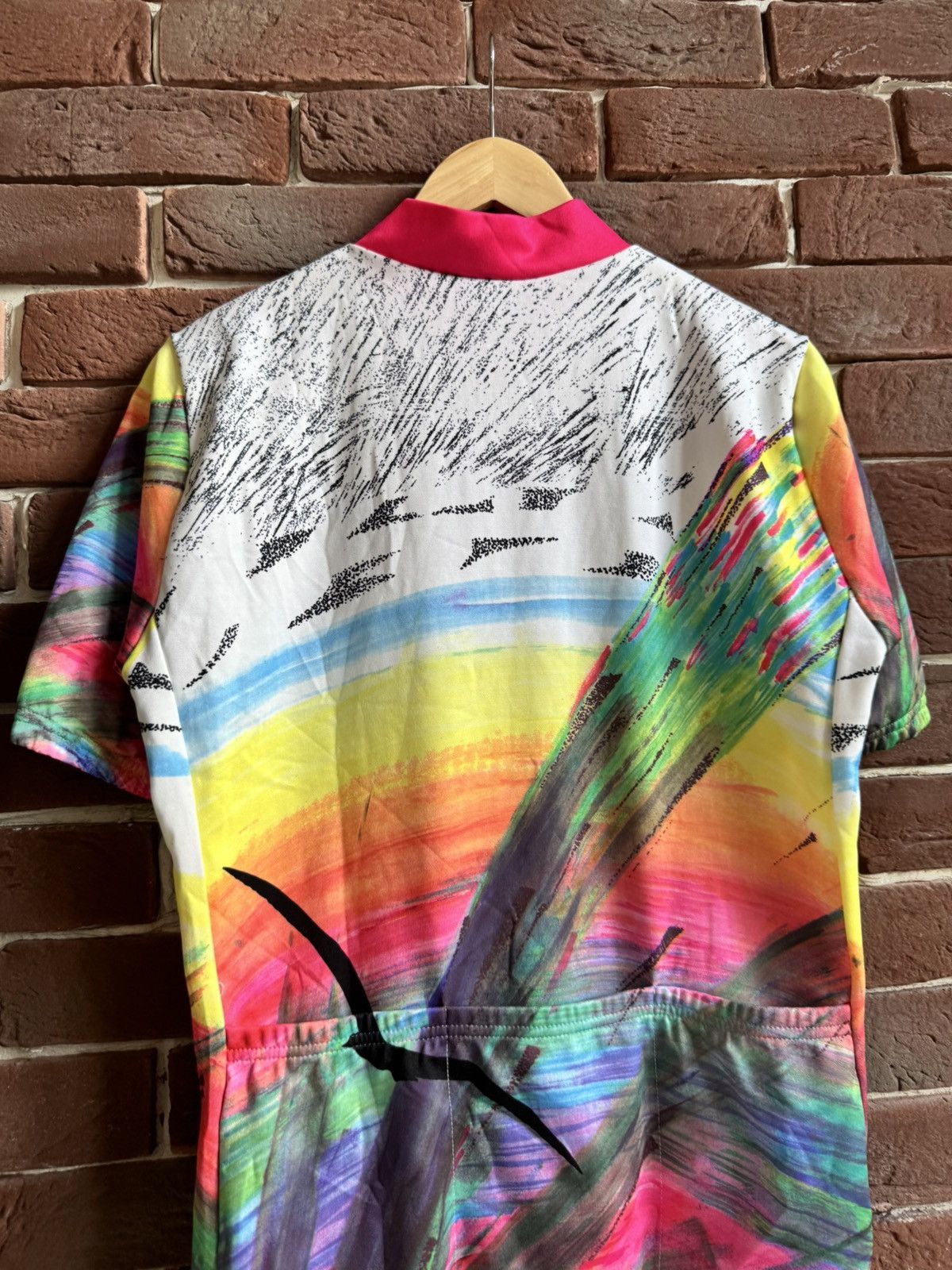 Vintage Vintage 90s M SANTINI Cycling Jersey Colnago Made In Italy Size US M / EU 48-50 / 2 - 7 Thumbnail