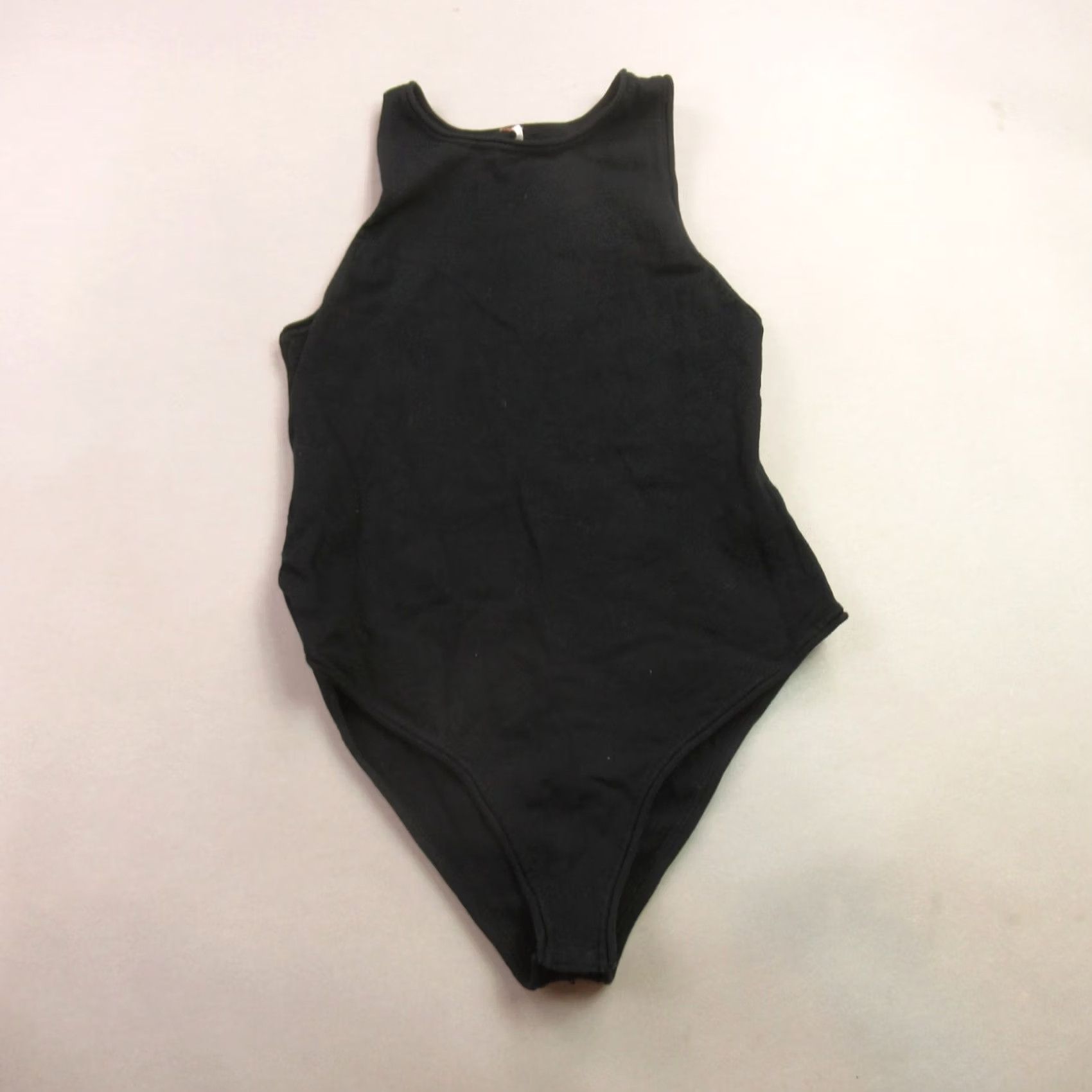 Free People Free People Leotard Womens M Black One Piece Once Crew Neck Lightweight Size 32" / US 10 / IT 46 - 2 Thumbnail