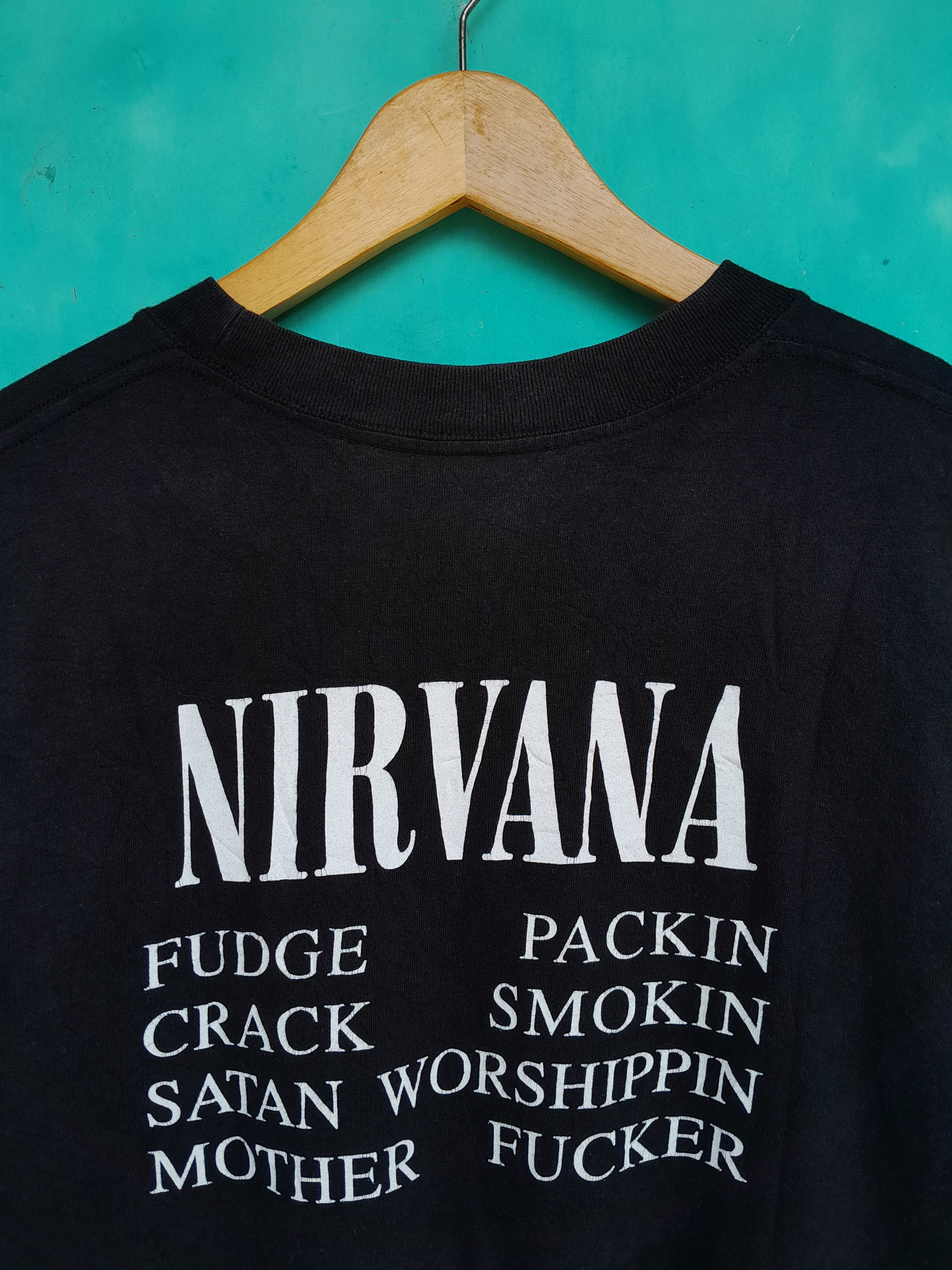Band Tees Vintage NIRVANA Vestibule circle limbo shirt Size US M / EU 48-50 / 2 - 6 Thumbnail