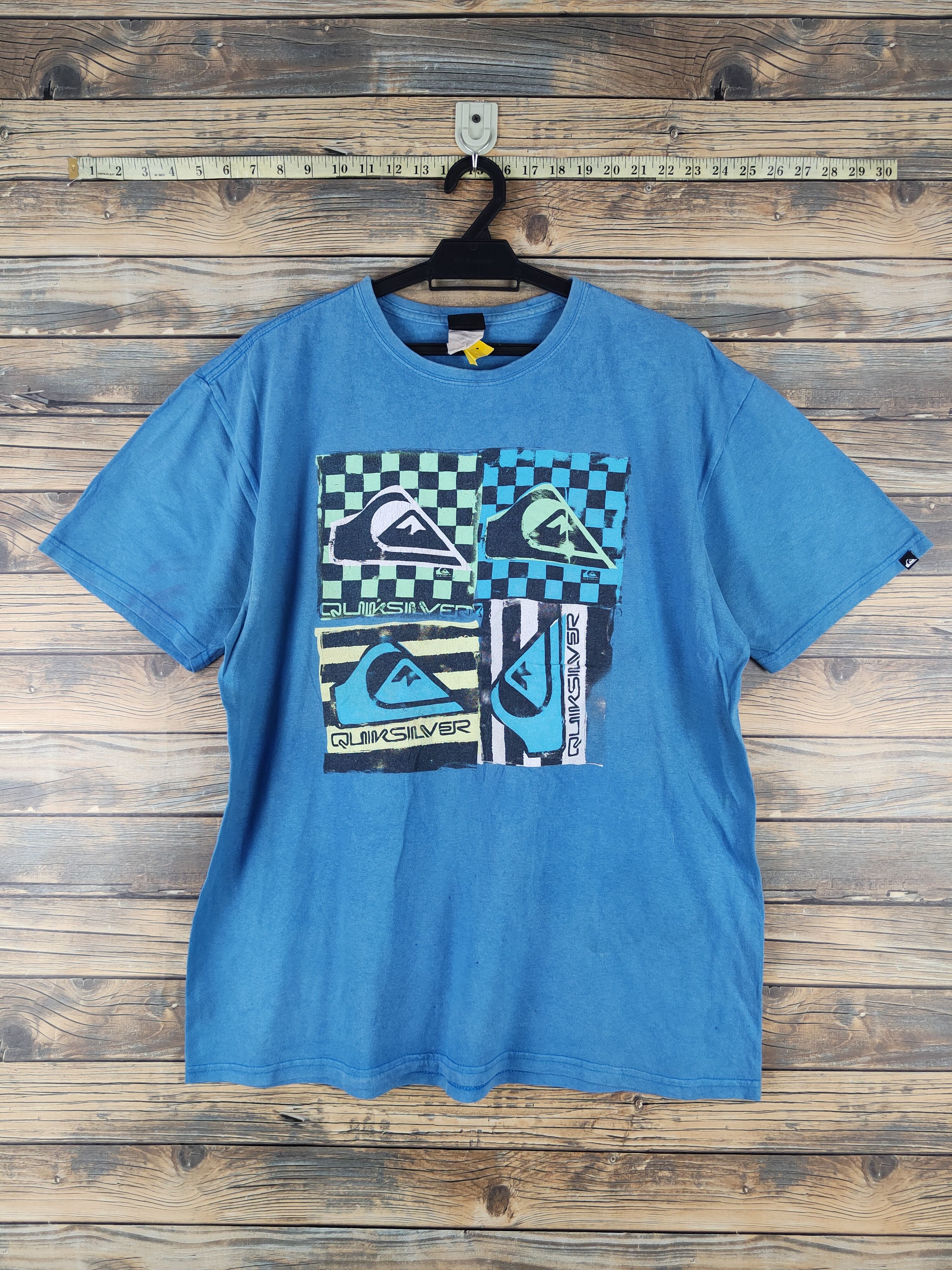 DL Quicksilver Light Blue Short Sleeve T-shirt #2543