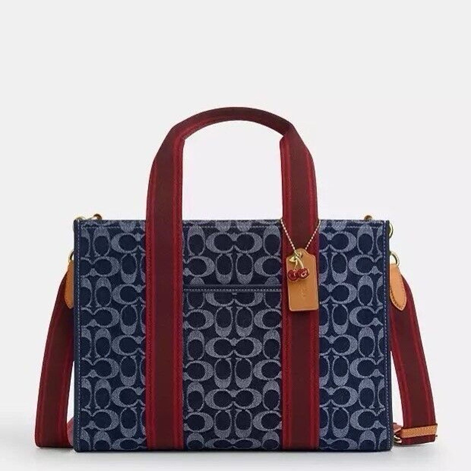 Coach NWT Limited COACH Smith Tote Bag In Signature Denim Size ONE SIZE - 2 Thumbnail