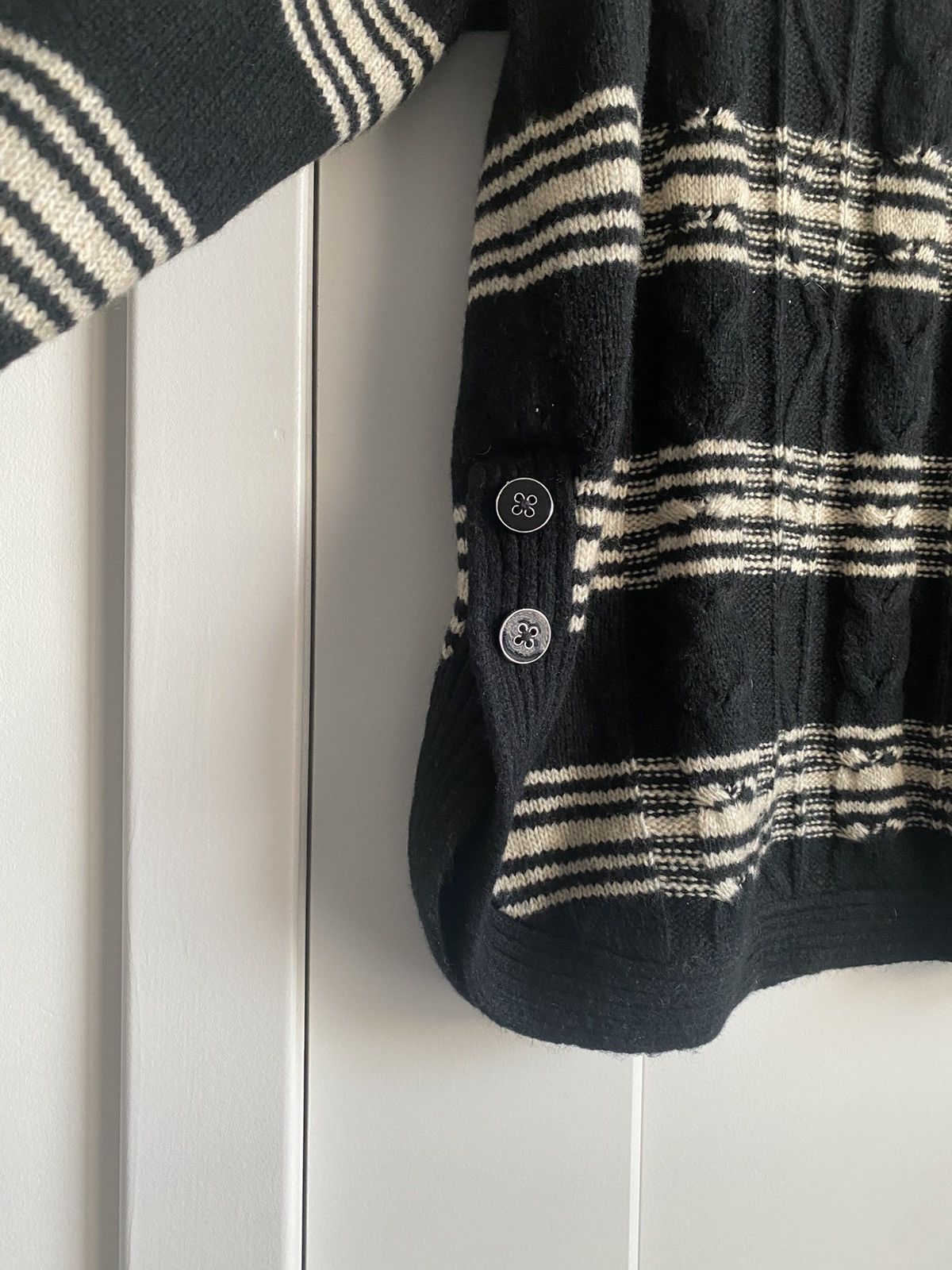 Croft & Barrow Croft & Barrow Women’s Cable Knit Striped Sweater NWT Size XL / US 12-14 / IT 48-50 - 3 Thumbnail