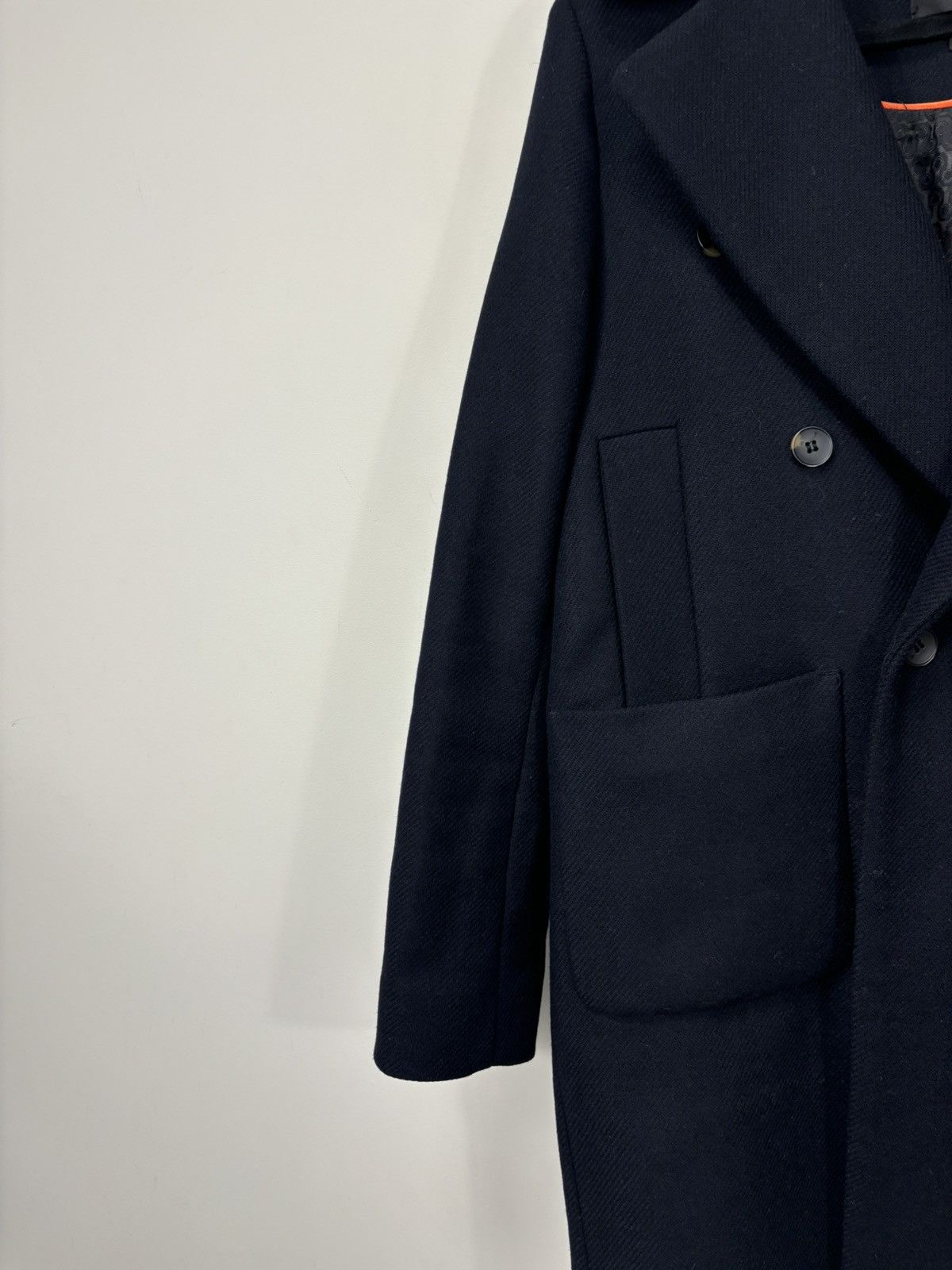 Other Maison Lener Women’s Navy Wool Blend Double Breasted Peacoat Size S / US 4 / IT 40 - 7 Thumbnail