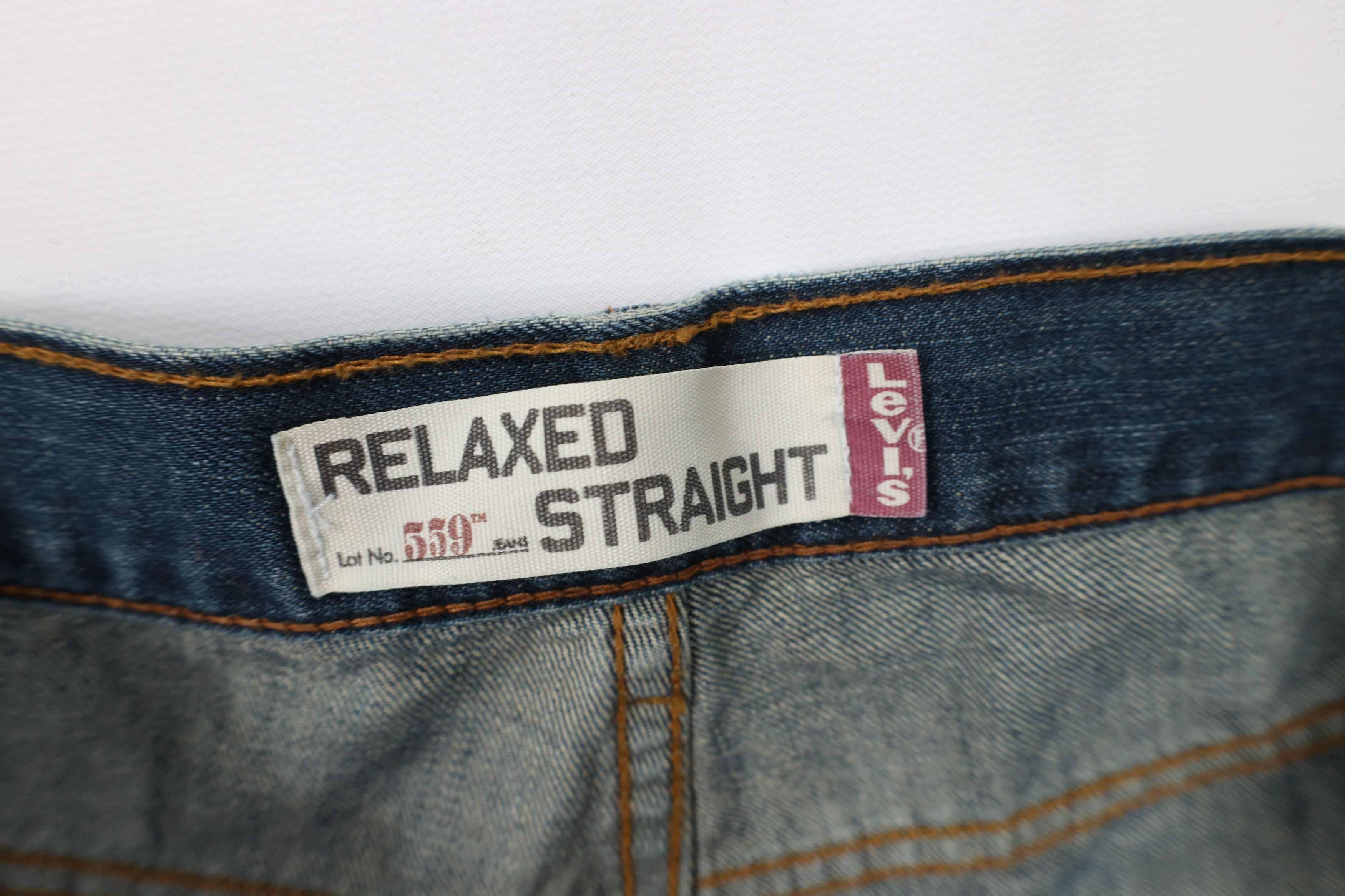 Levi's Vintage Y2K Levis 569 Relaxed Straight Wide Leg Denim Jeans Size US 40 / EU 56 - 8 Thumbnail