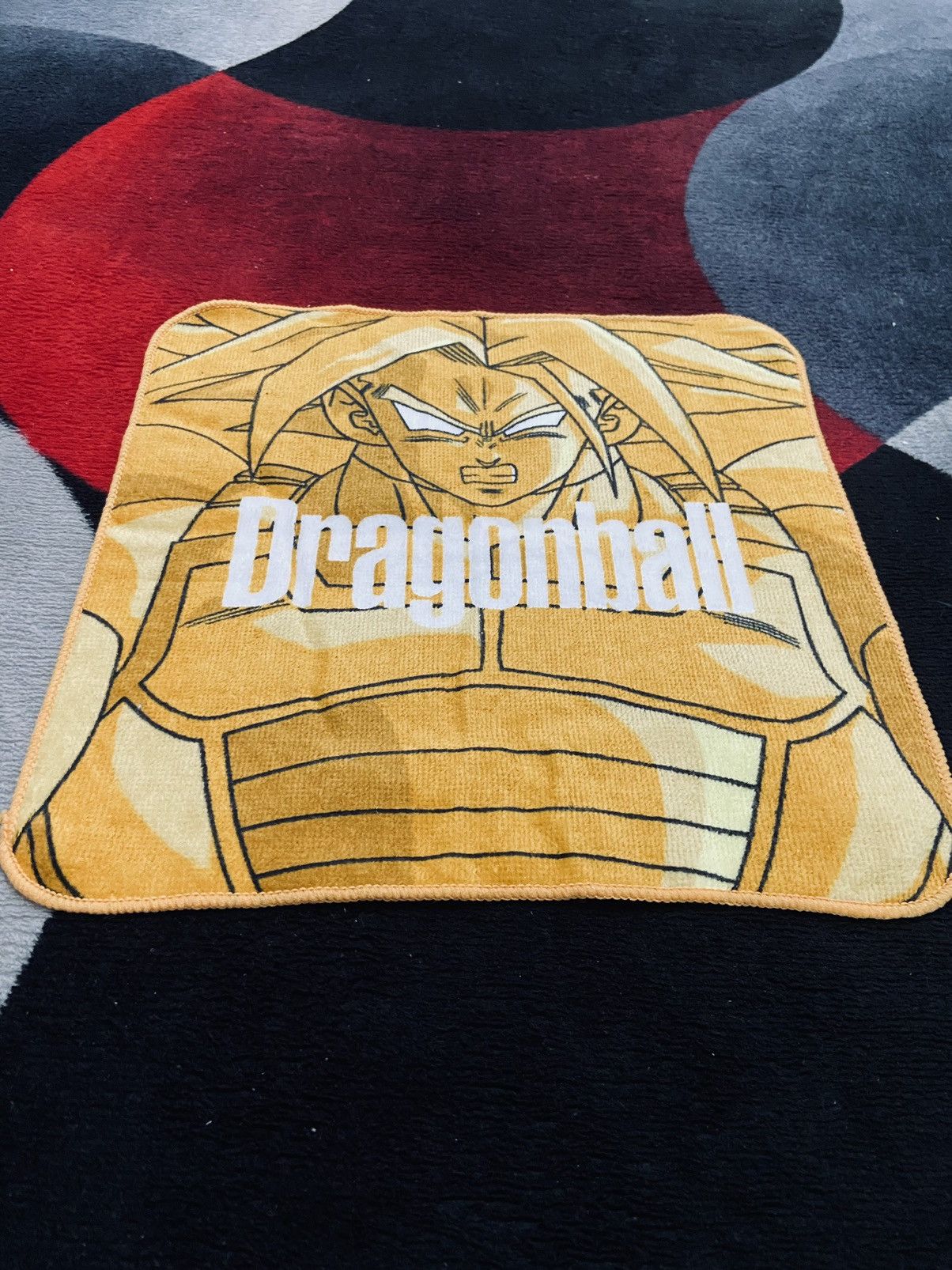 Anime Dragon Ball Son Goku Super Saiya Handkerchief Size ONE SIZE - 2 Thumbnail