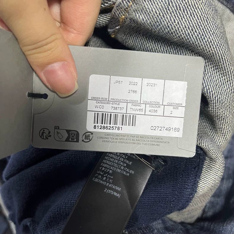 Balenciaga Blue Button-Up Hooded Oversized Jacket-2506 Size US M / EU 48-50 / 2 - 7 Thumbnail