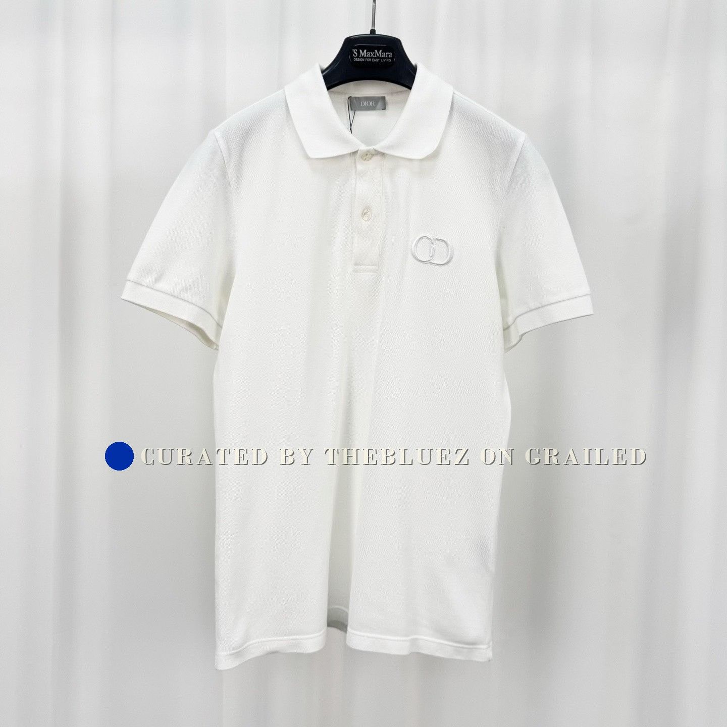 Dior Dior Embroidered Letter Polo Short Sleeve Size US S / EU 44-46 / 1 - 1 Thumbnail