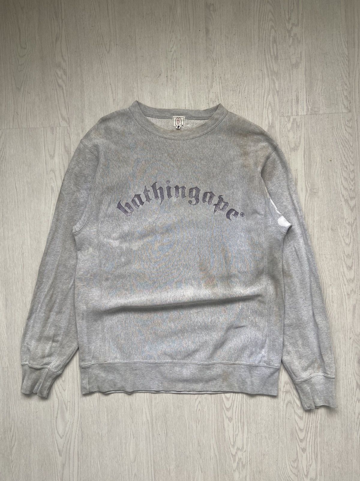 Bape Rare 🔥Vintage 2000’s Bape ‘After Icon Workship’ Sweatshirt Size US M / EU 48-50 / 2 - 1 Thumbnail