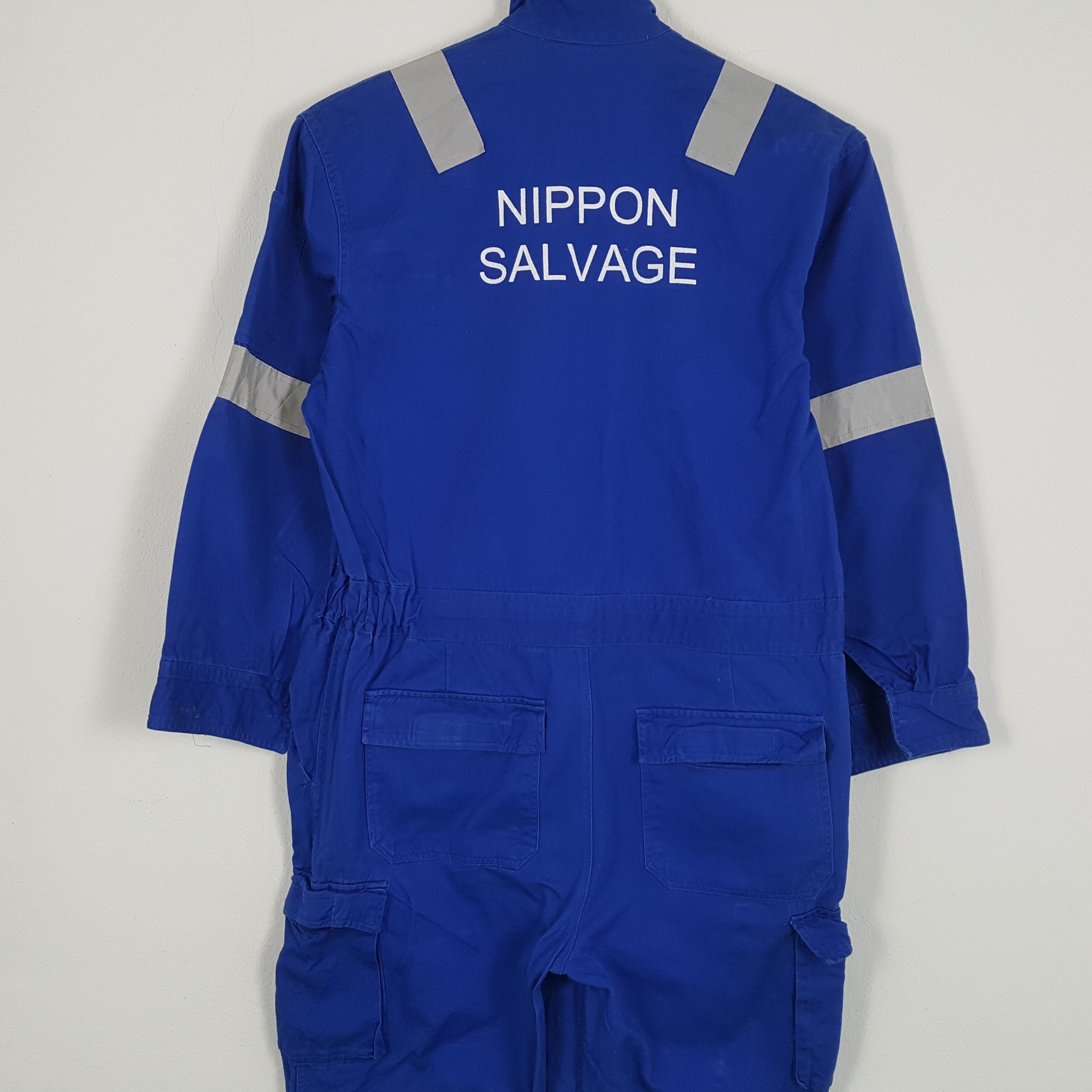 Vintage Vintage NIPPON SALVAGE Japanese Brand Style Coverall Jacket Size US L / EU 52-54 / 3 - 2 Thumbnail