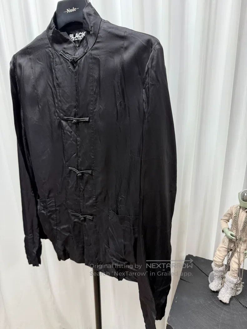 Comme des Garcons Comme des Garcons Embroidered button closure silk jacket Size US L / EU 52-54 / 3 - 2 Thumbnail