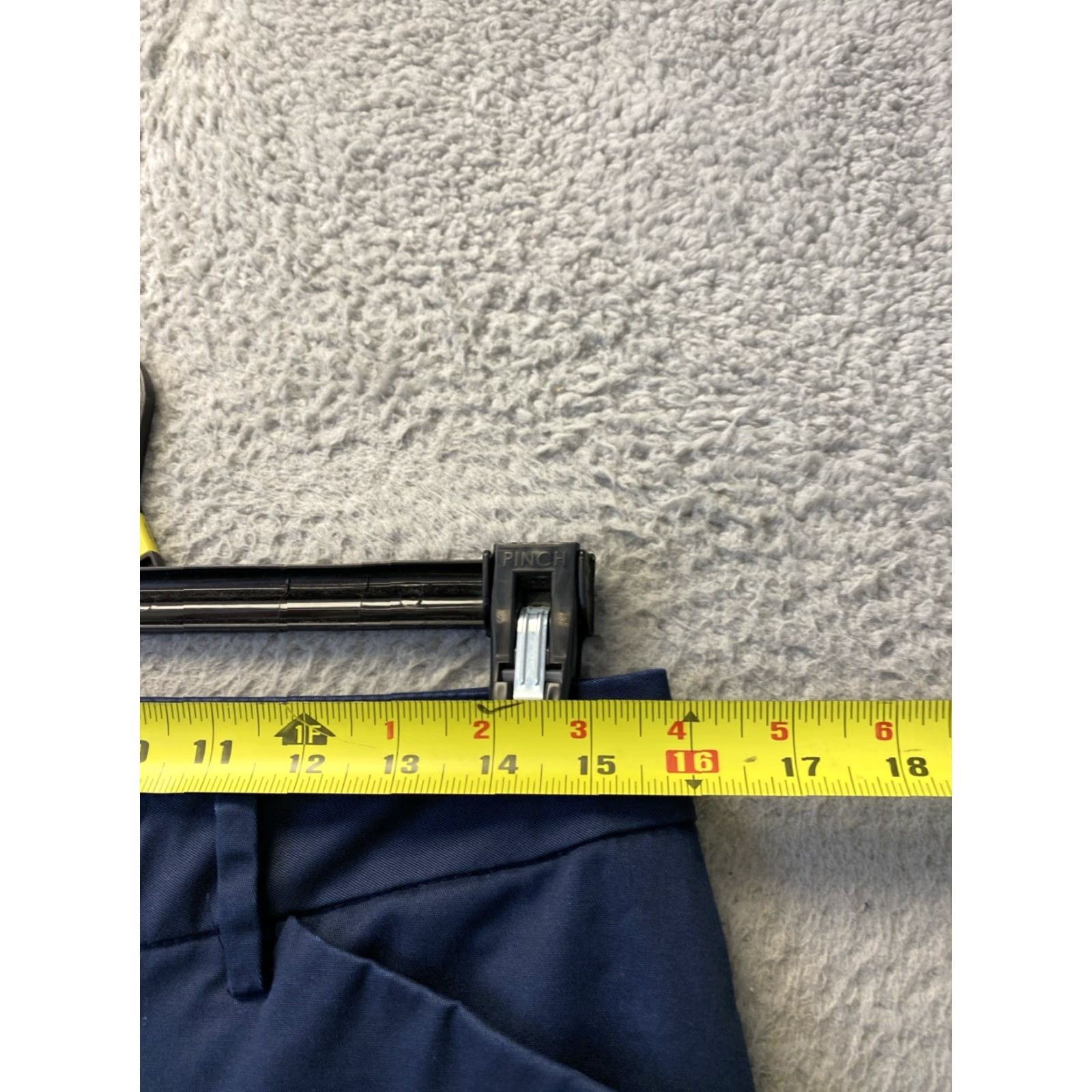 Lee LEE Chino Pants Women Size 8 Navy Cotton Blend Tapered Regular 32" Inseam Size 30" / US 8 / IT 44 - 4 Thumbnail