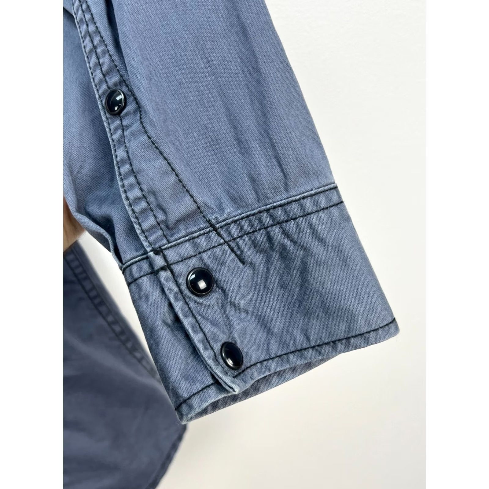 G-Star G-Star Raw ARC 3D Long Sleeve Shirt Western Size M MensButton-Up Collared Regular Fit Pockets Gray Blue Vintage Size US M / EU 48-50 / 2 - 8 Thumbnail