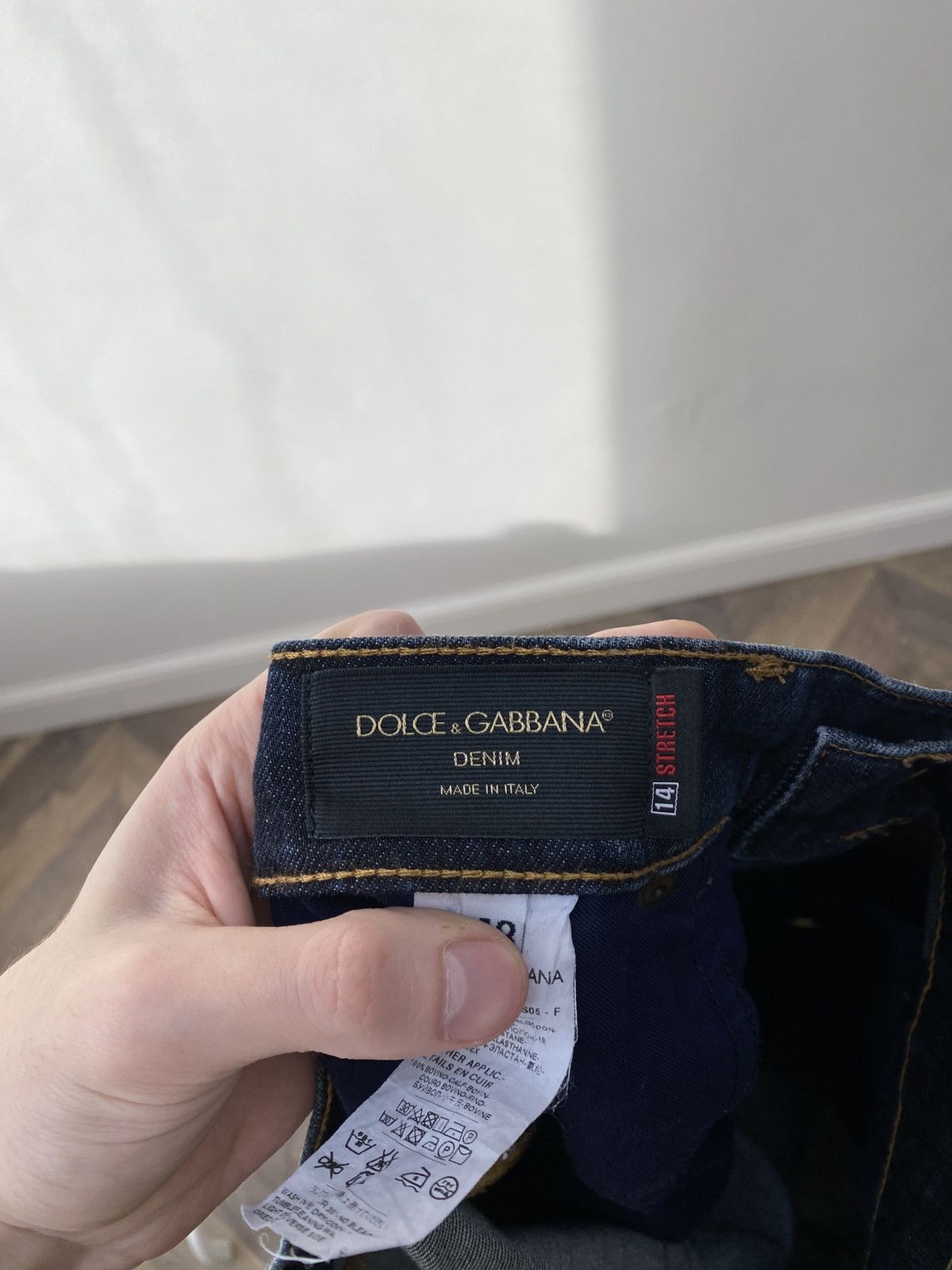 Dolce & Gabbana Vintage Dolce Gabbana Denim blue pants Size US 33 - 11 Thumbnail