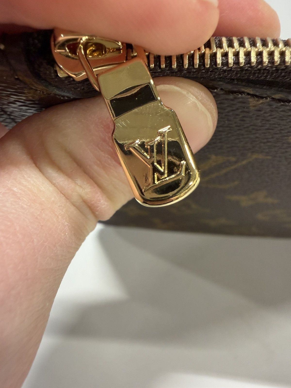 Louis Vuitton Louis Vuitton Neverfull Pouch Clutch NEW Size ONE SIZE - 3 Thumbnail