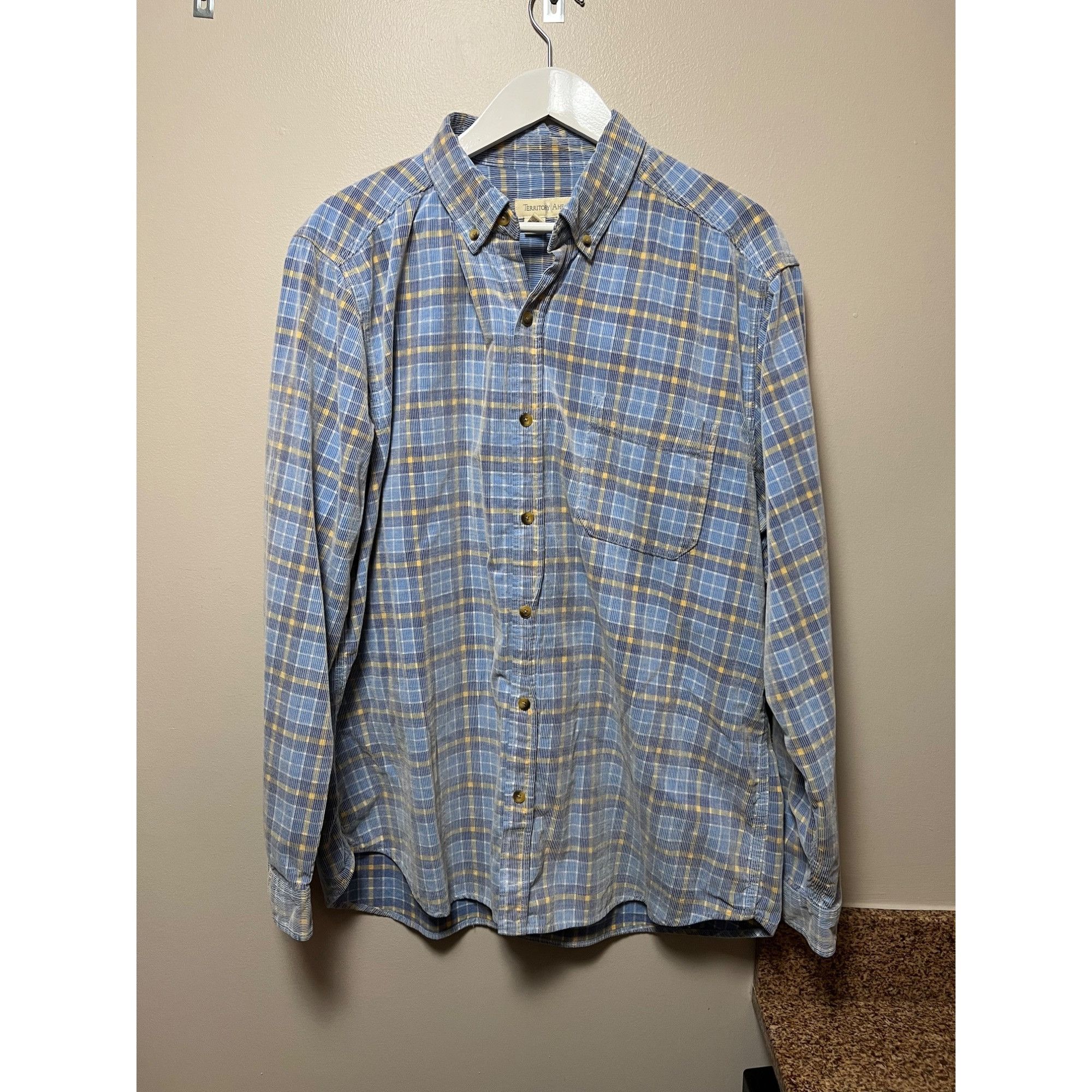 The Territory Ahead The Territory Ahead Corduroy Long Sleeve Button Up - Size L Size US L / EU 52-54 / 3 - 1 Thumbnail