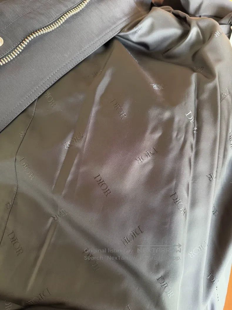 Dior Dior Black hooded coat Size US L / EU 52-54 / 3 - 8 Thumbnail