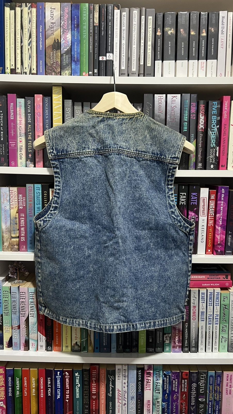 Vintage Vintage Borderless USA Denim Vest Size US L / EU 52-54 / 3 - 5 Thumbnail