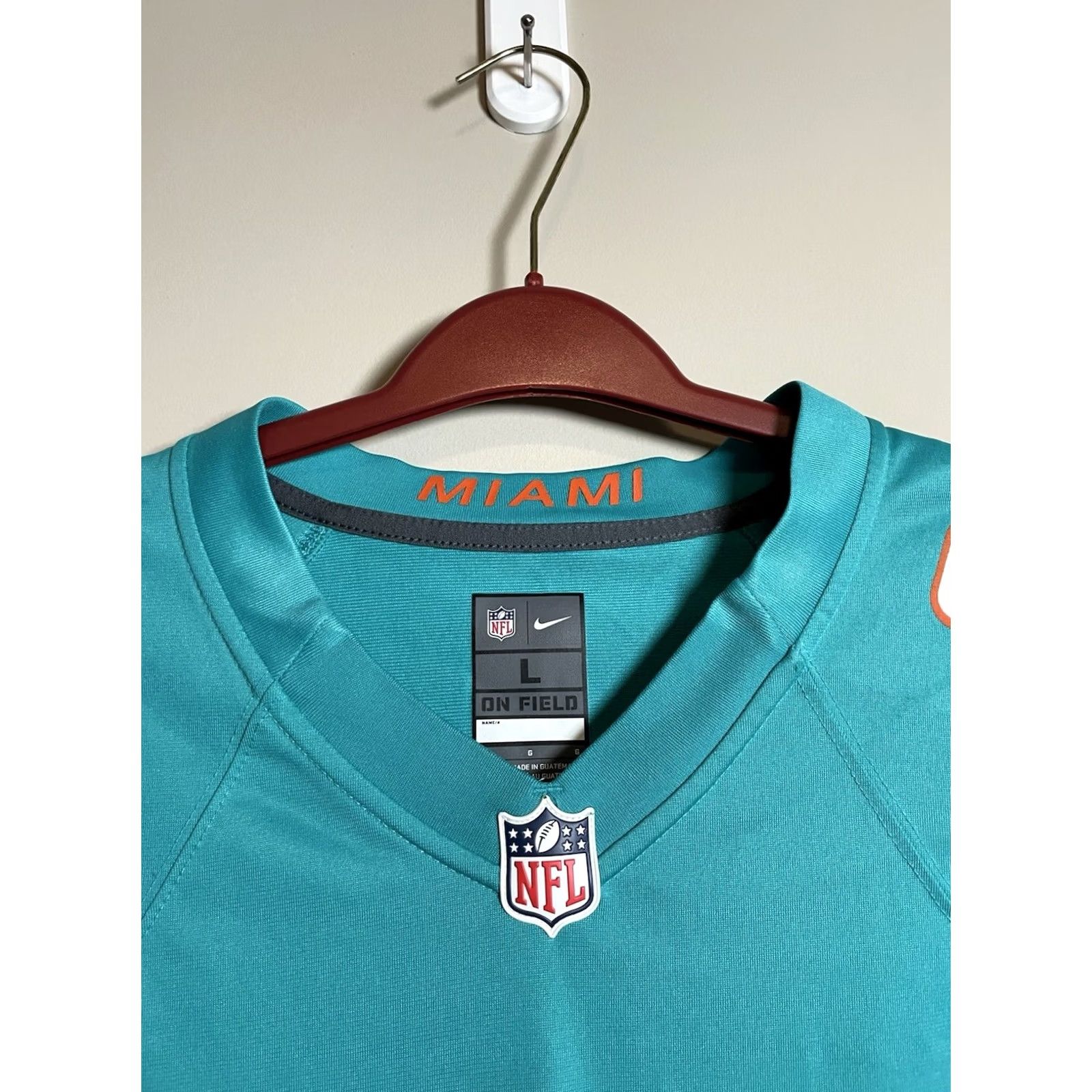 Nike Nike NFL Miami Dolphins Football Jersey Mike Gesicki #88 L Mens Blue Jersey Size US L / EU 52-54 / 3 - 3 Thumbnail
