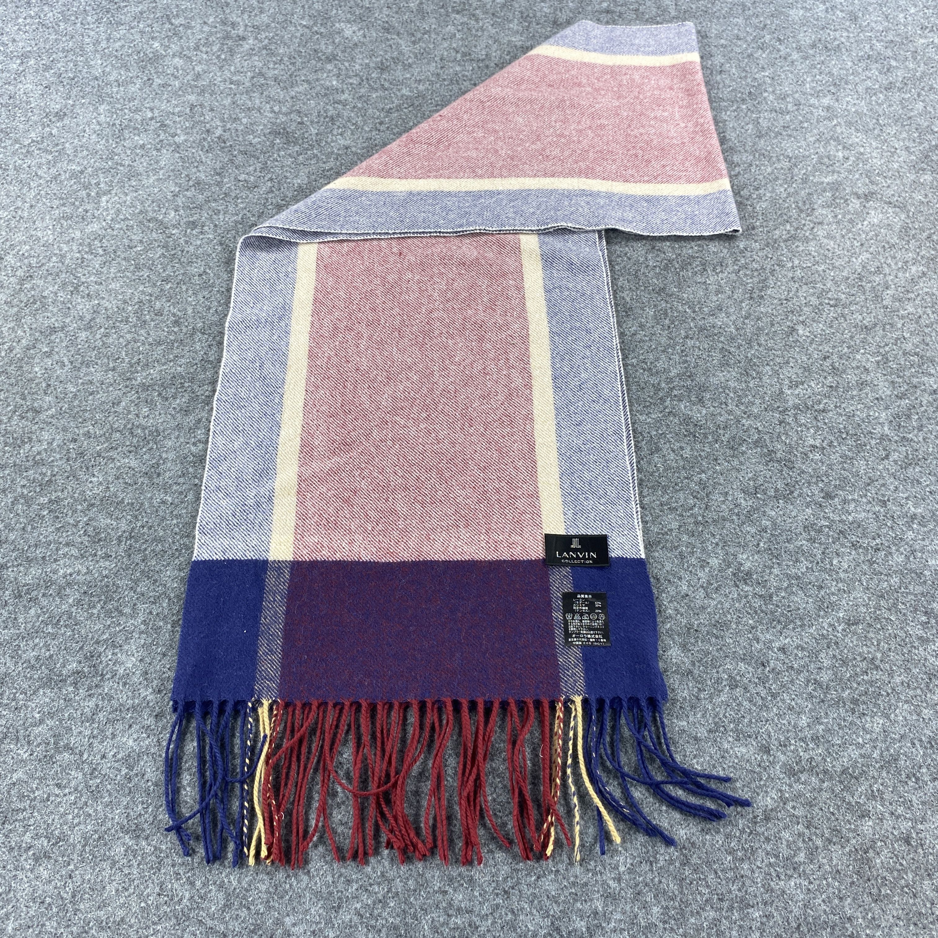 Lanvin Lanvin Scarf # Muffler # Neckwear # D601 Size ONE SIZE - 6 Thumbnail