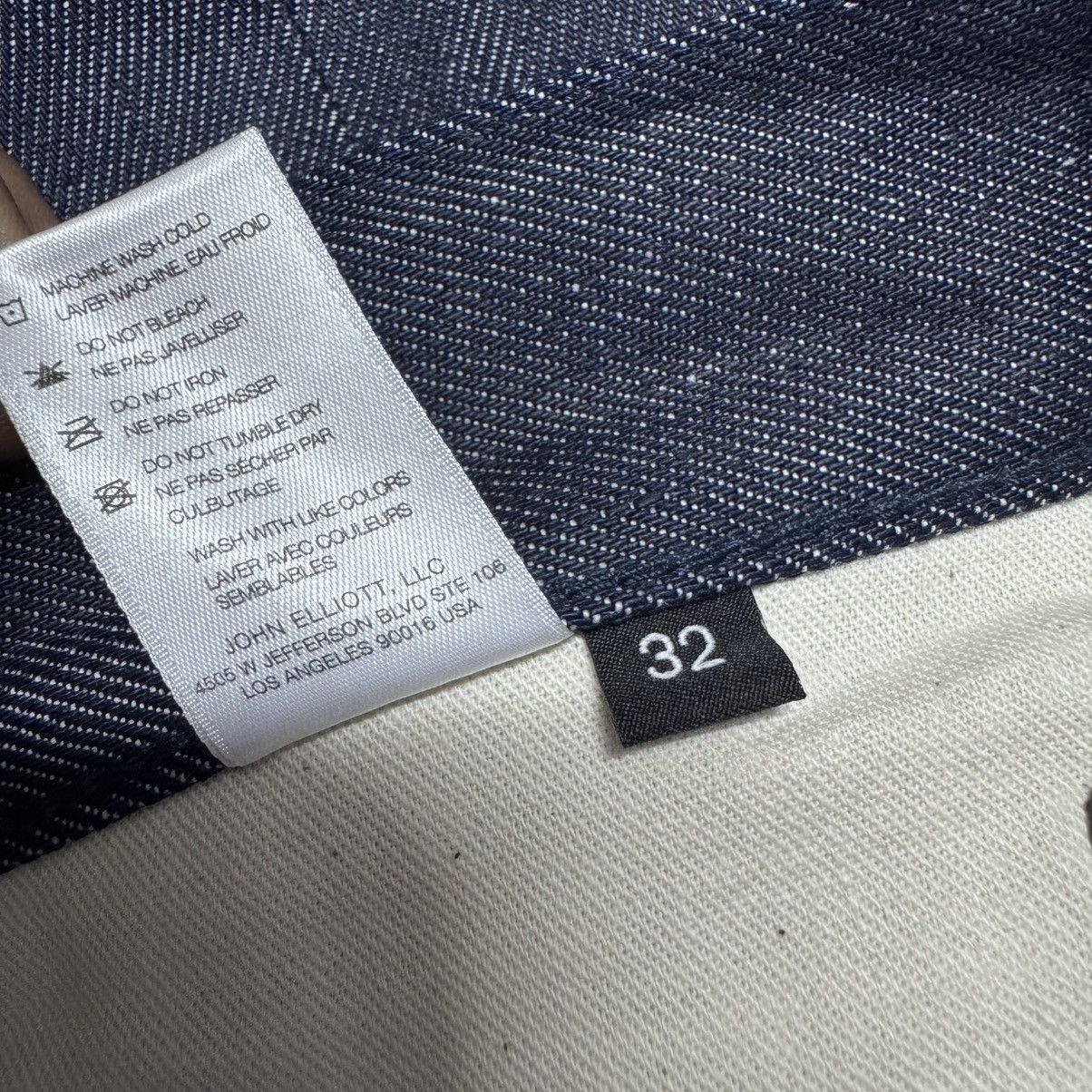 John Elliott John Elliot Raw Denim Jeans Size US 32 / EU 48 - 22 Thumbnail